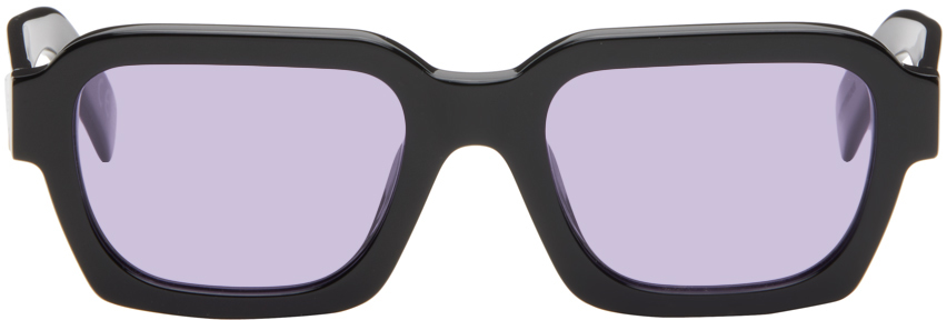 Retrosuperfuture Black Caro Sunglasses In Purple