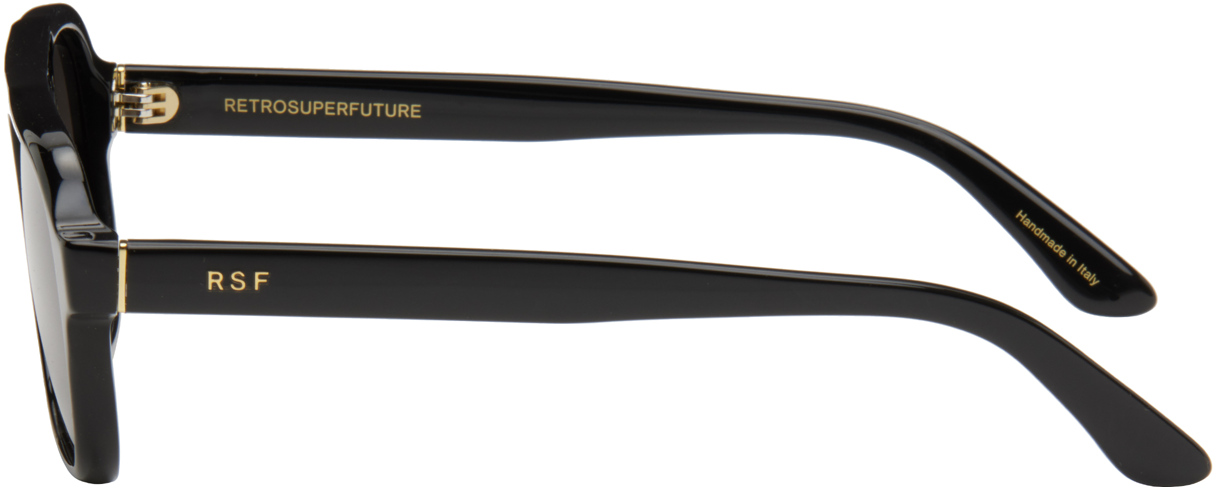 Retrosuperfuture Full Frame Sunglasses In Black