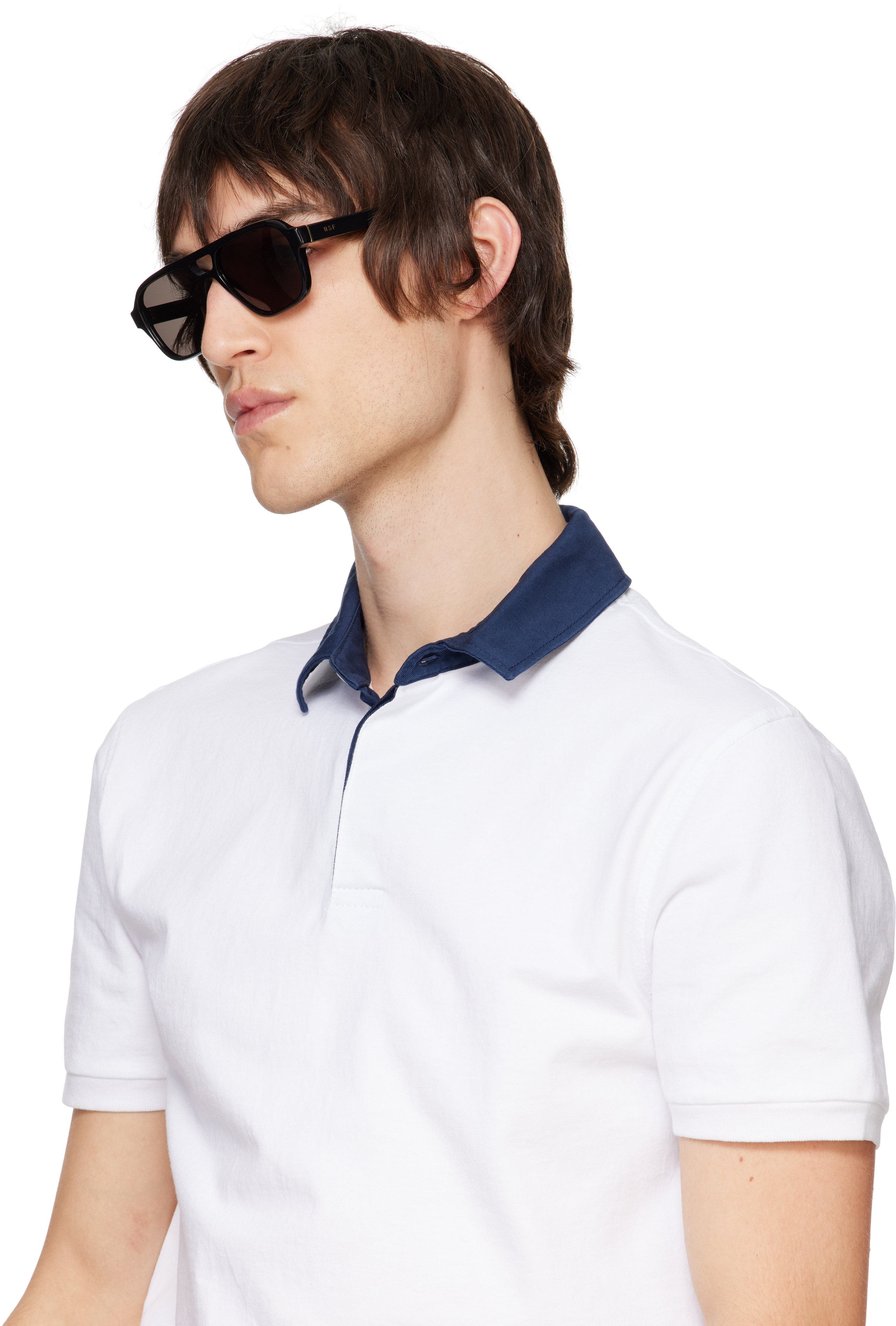Retrosuperfuture Full Frame Sunglasses In Black