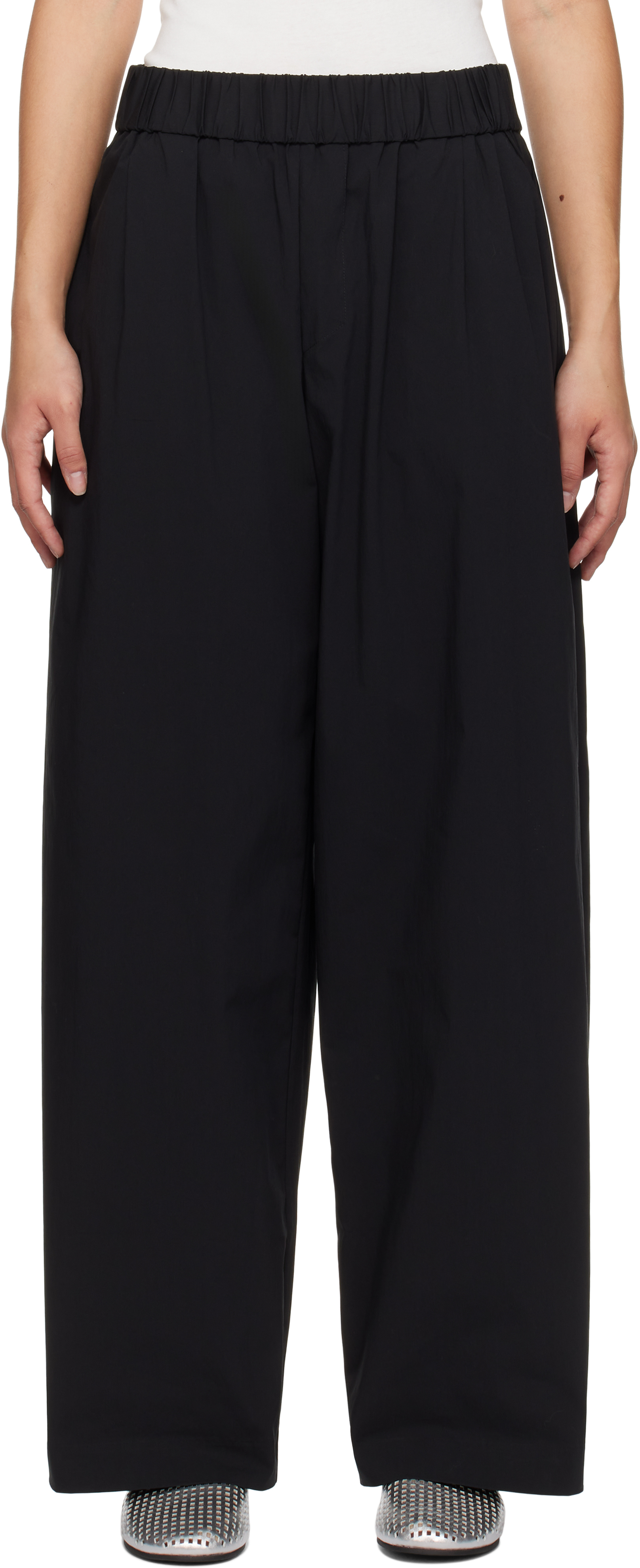 Black Relaxed Trousers