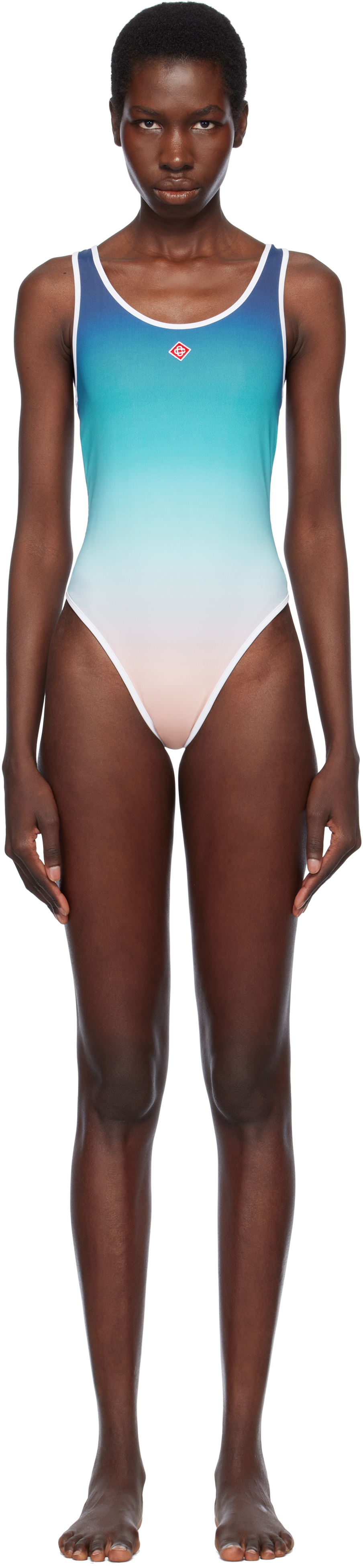 Multicolor Gradient Swimsuit
