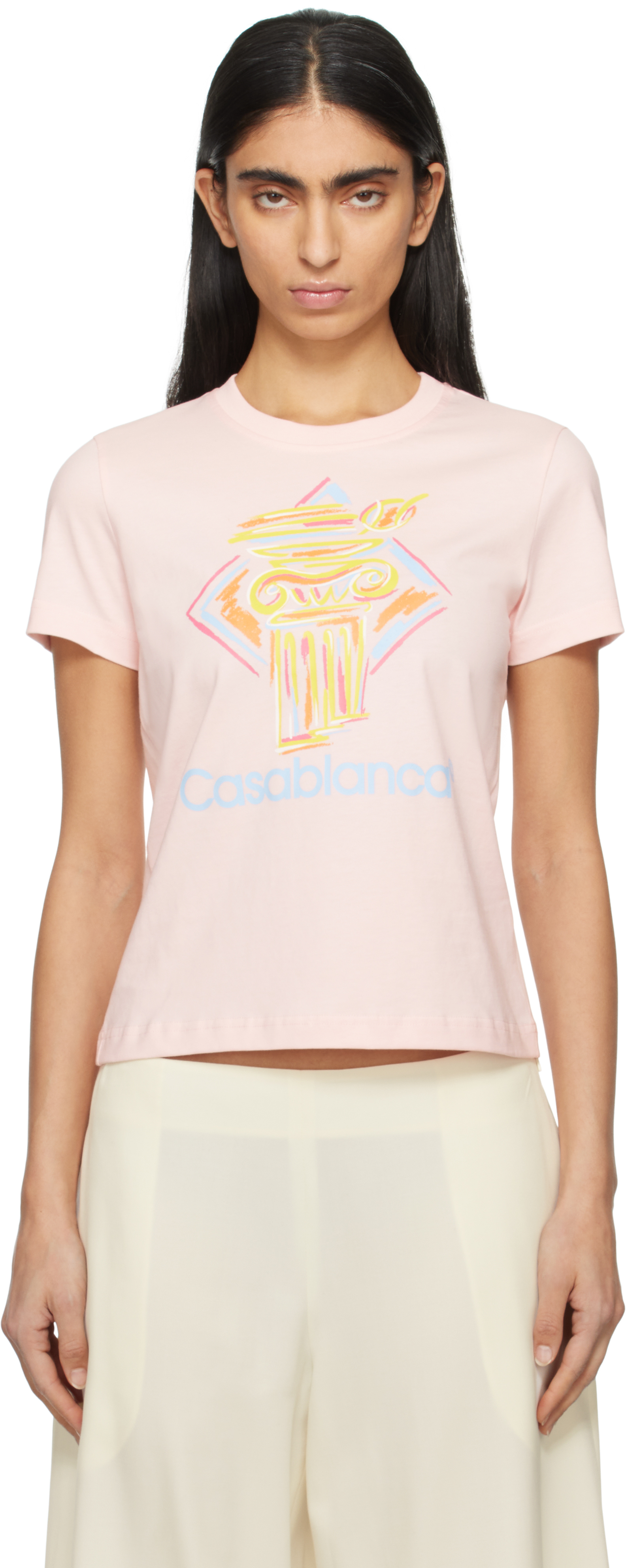 Pink Diamond Column T-shirt