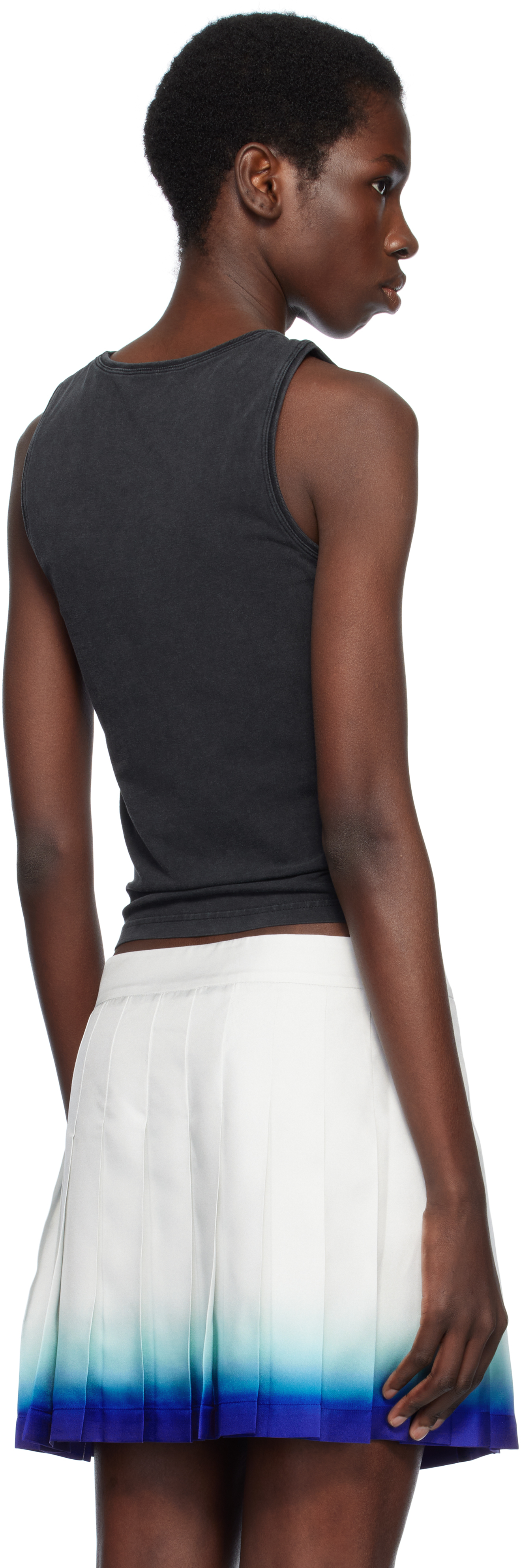 Casablanca La Premonition Printed Baby Tank Top In La Premonition