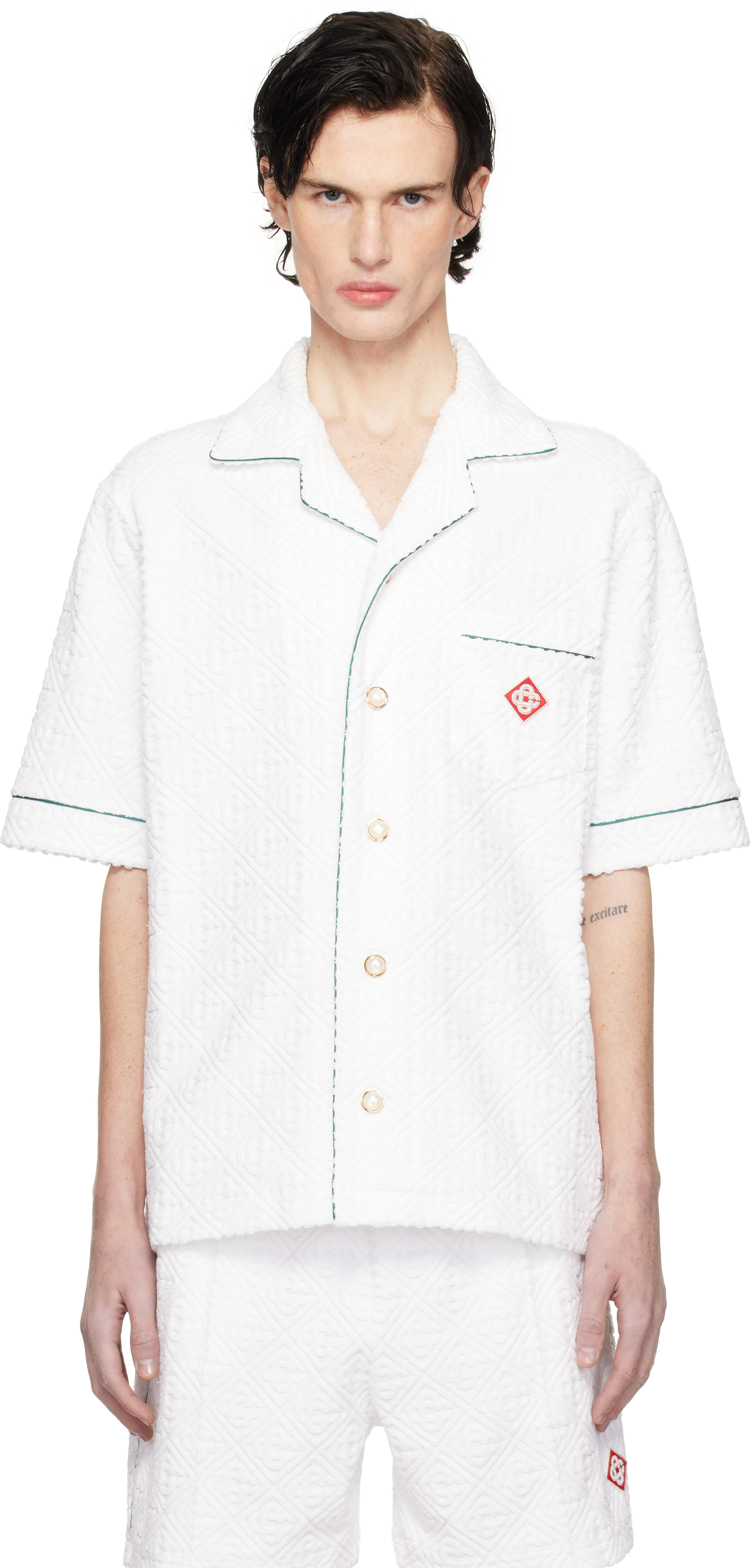 Off-White Monogram Towelling Shirt