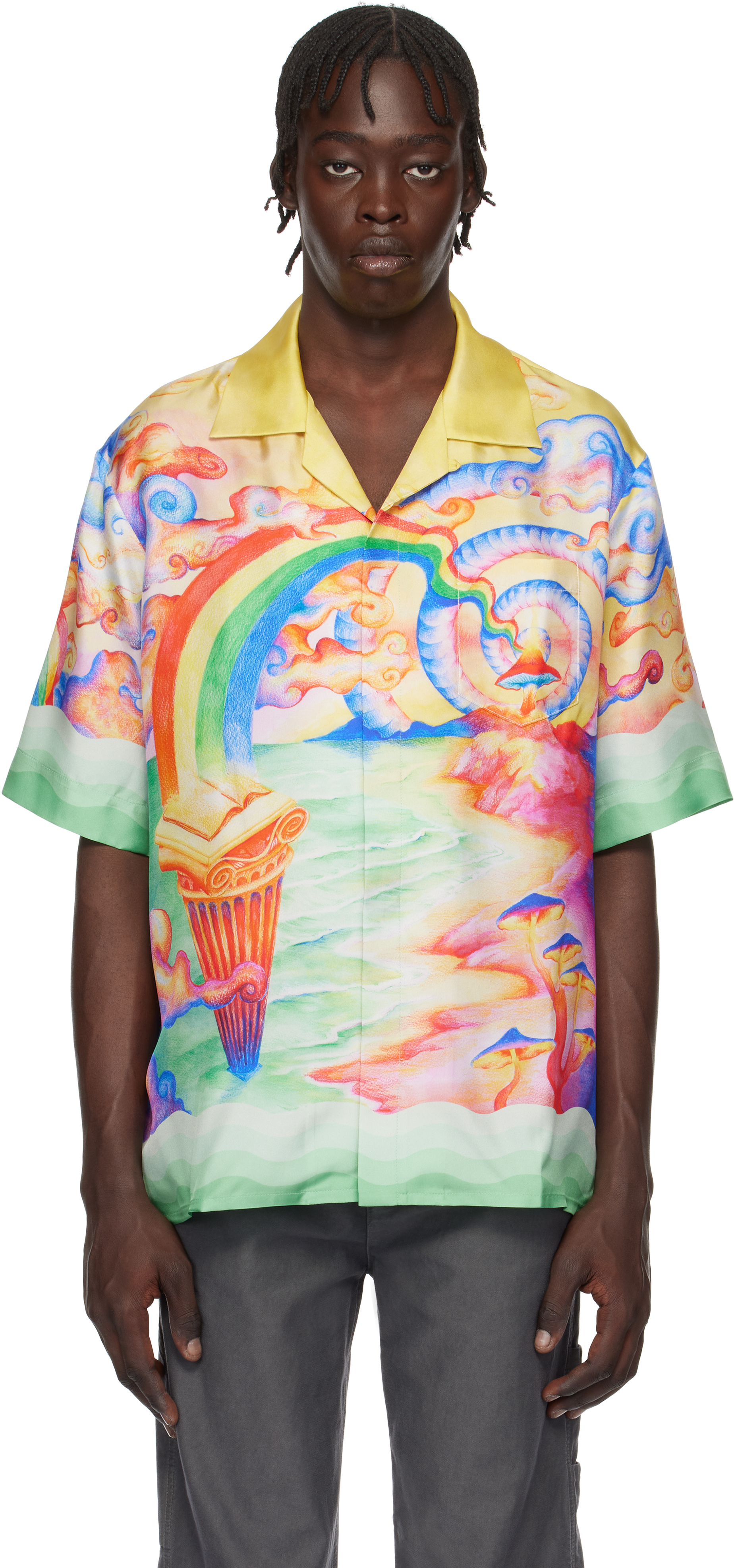 Multicolor Nature's Teacher Shirt