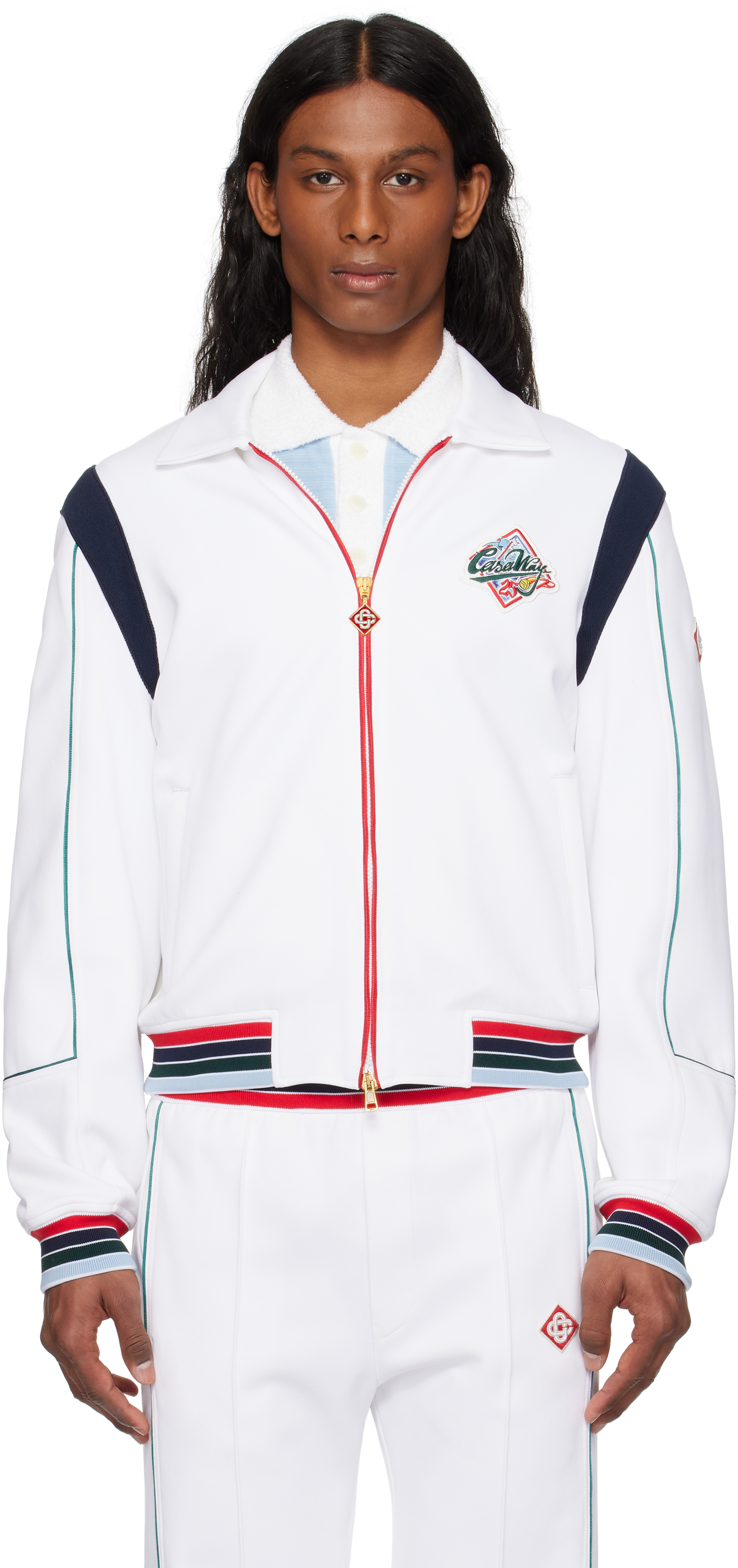 White 'Casa Way' Sports Jacket