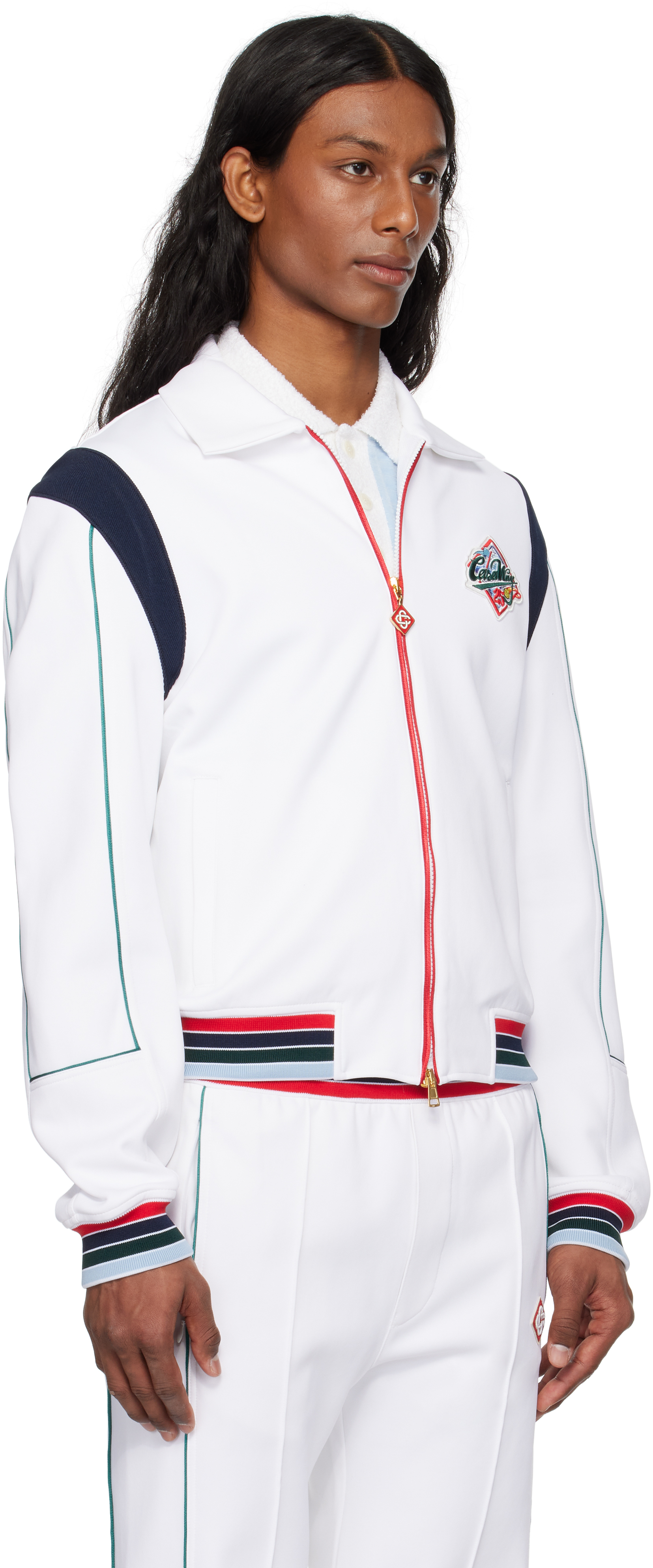 Casablanca Casa Way Sports Jacket In White
