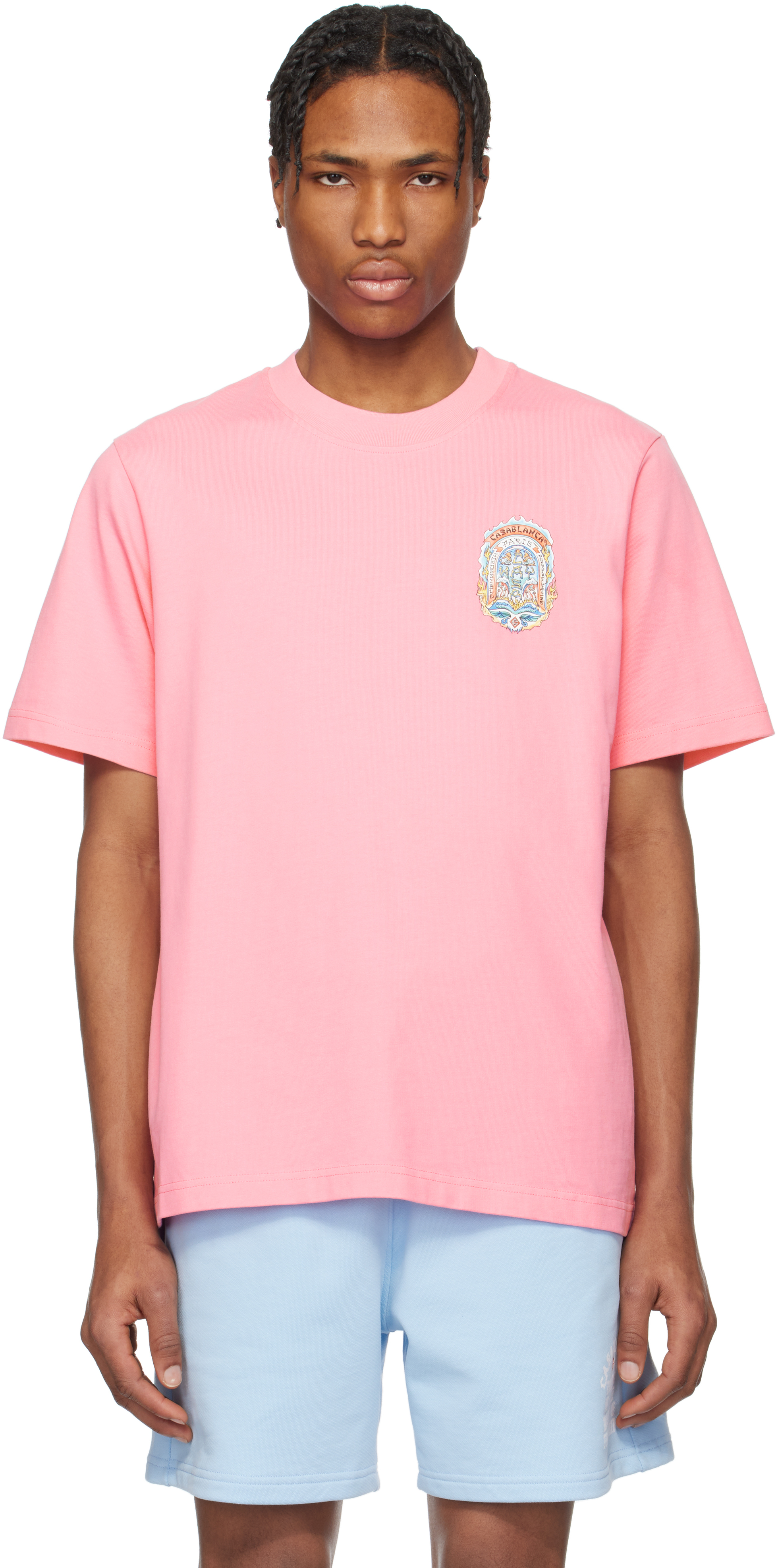 Pink Casa Way Skate T-shirt