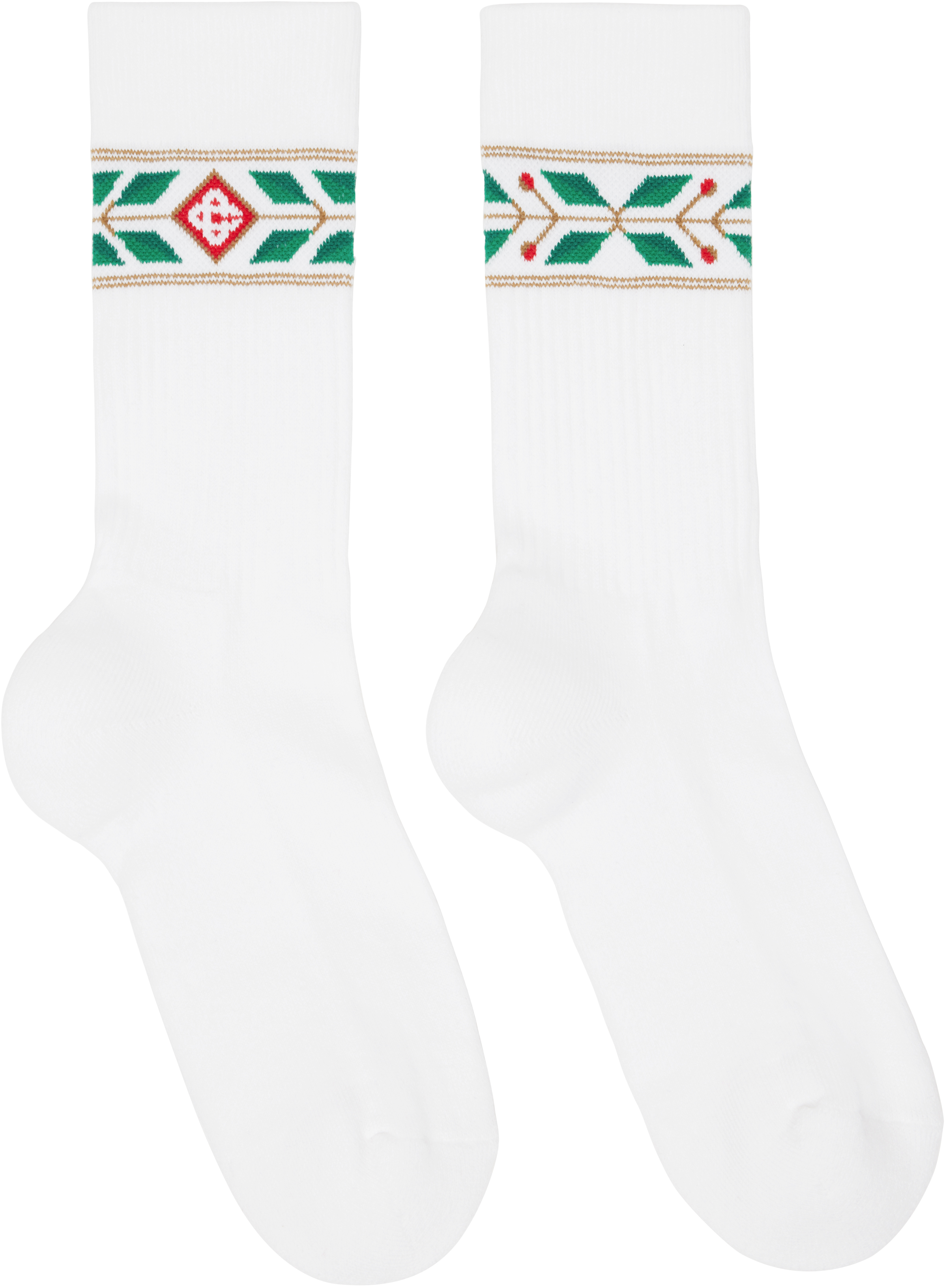 White Laurel Sport Socks