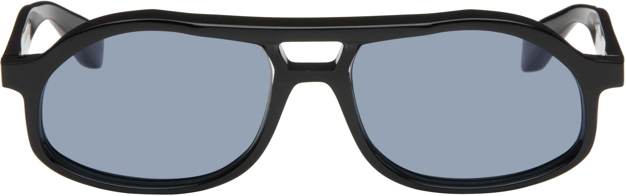 SSENSE Exclusive Black RF-161 Sunglasses