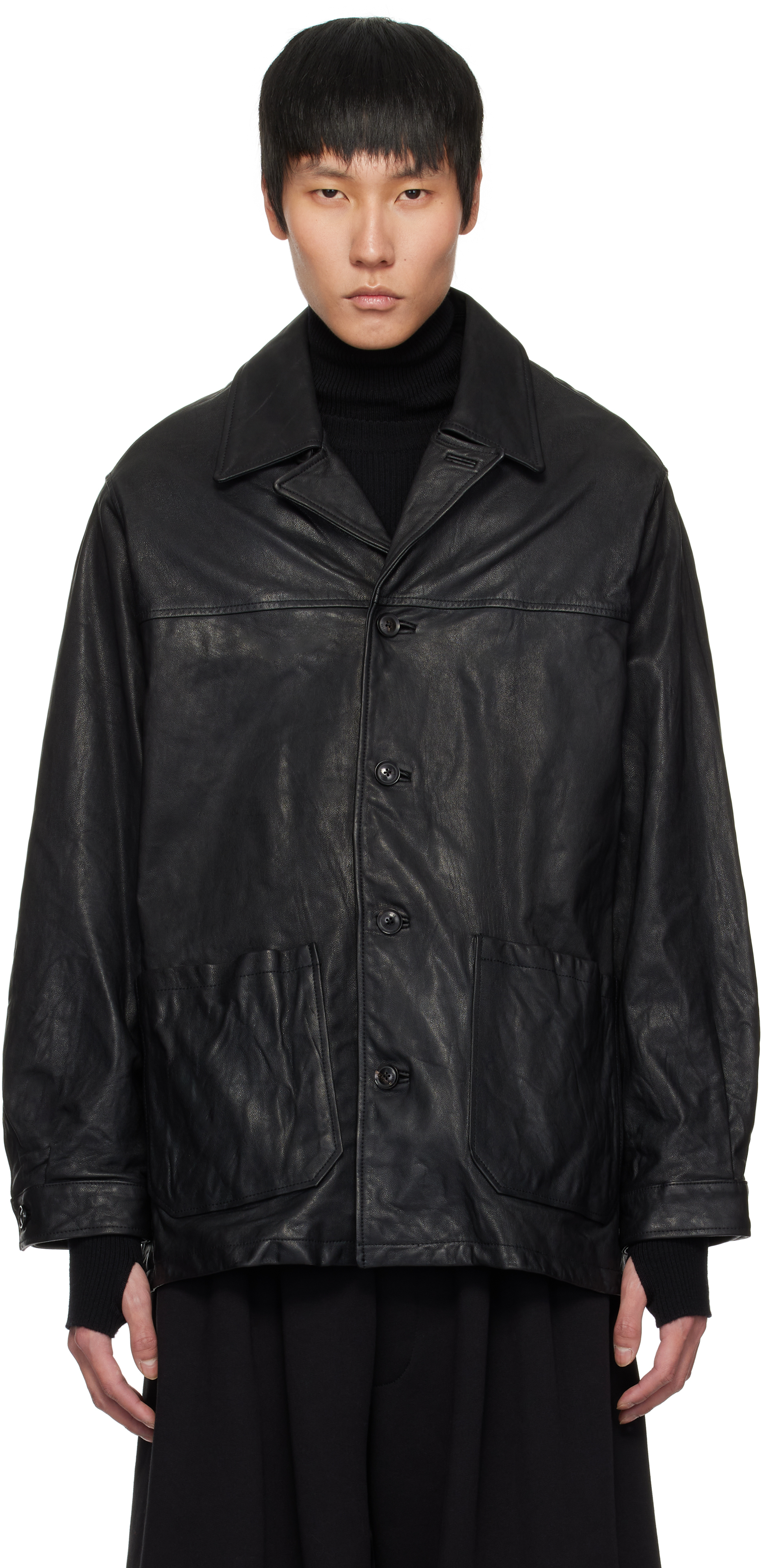 Black Car Leather Jacket