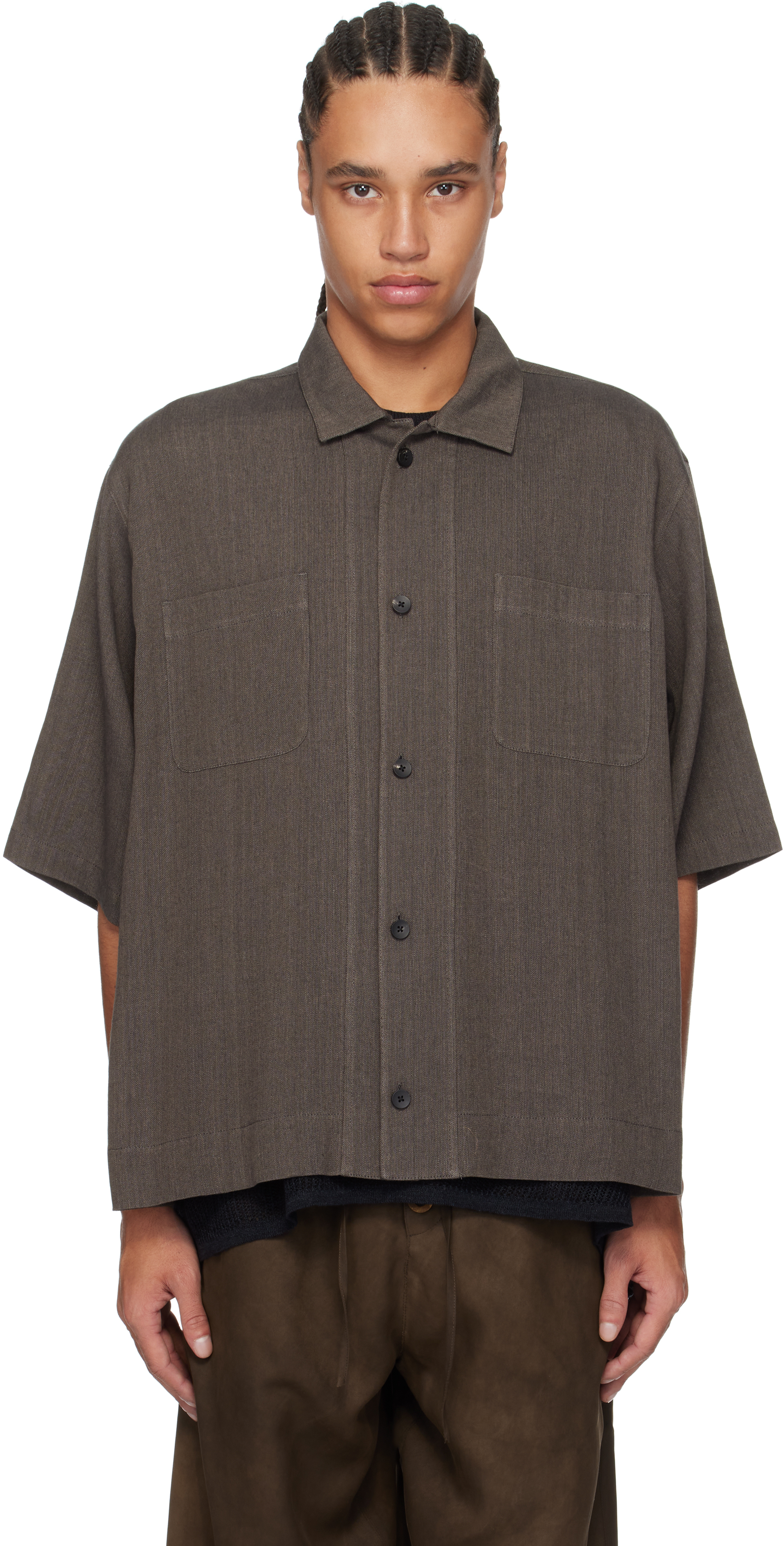 入手不可 aviva jifei xue Double Pocket Shirt