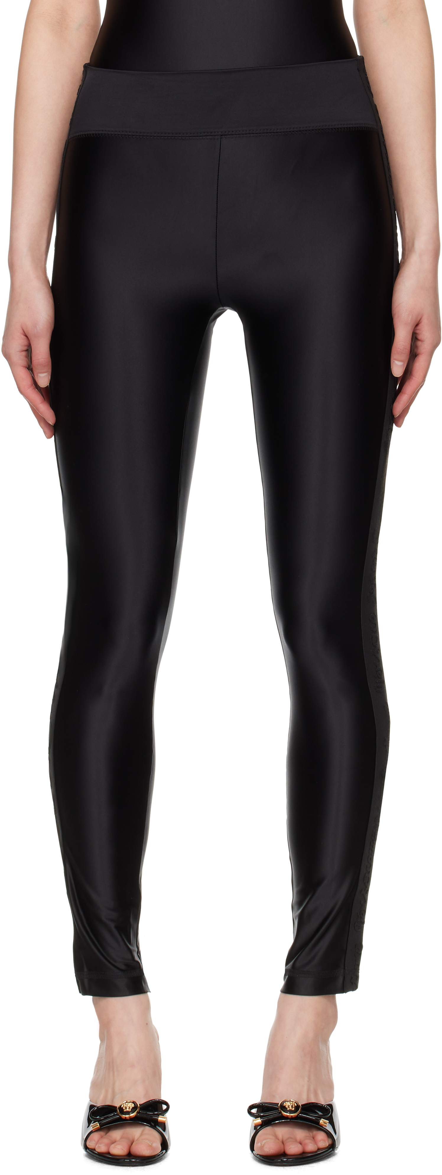 Versace Jeans Couture ウィメンズ レギンス | SSENSE 日本 Versace Jeans Couture ウィメンズ レギンス | SSENSE 日本