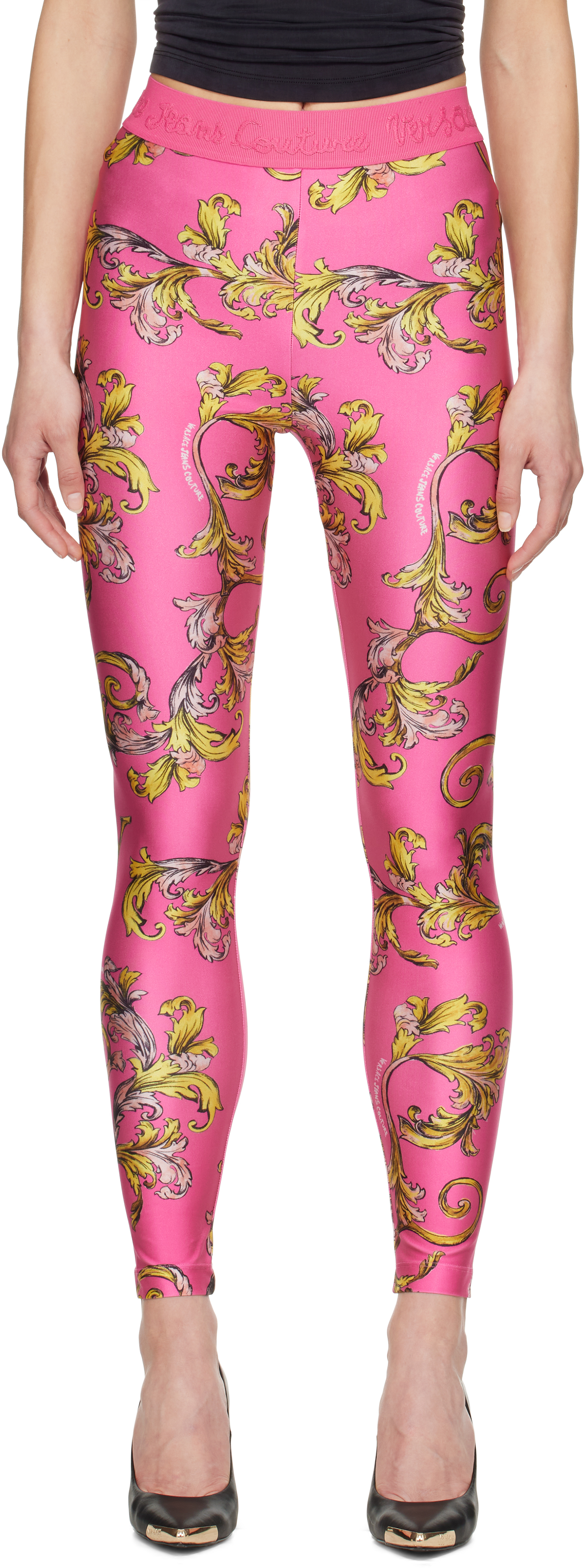 Versace Jeans Couture ウィメンズ レギンス | SSENSE 日本
