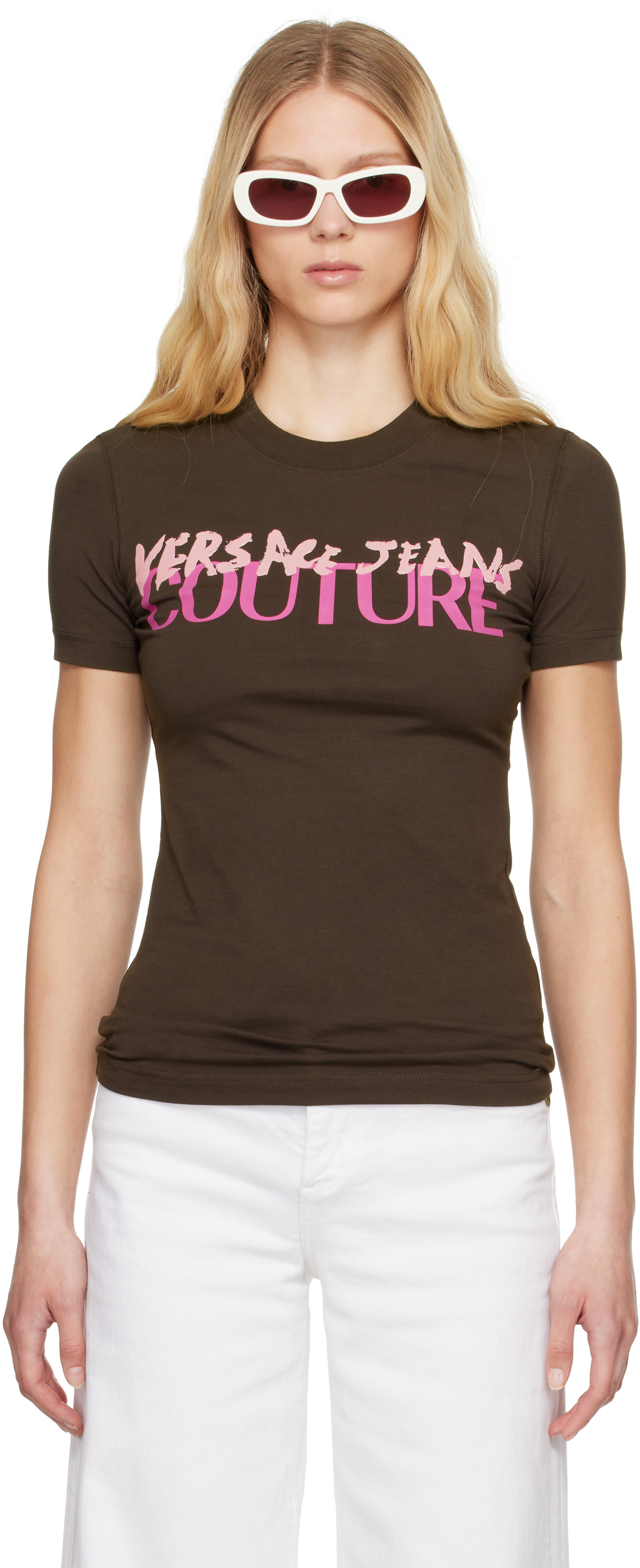 Versace Jeans Couture ウィメンズ tシャツ | SSENSE 日本