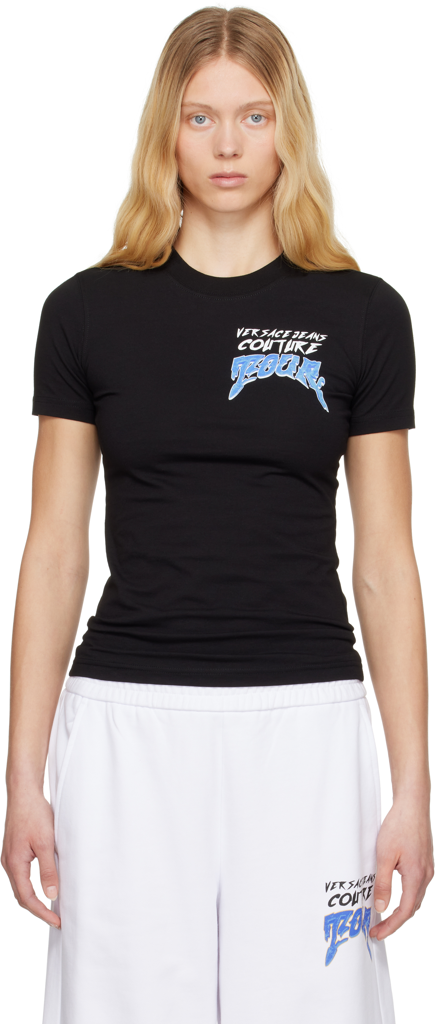 Black 'Tour' T-shirt