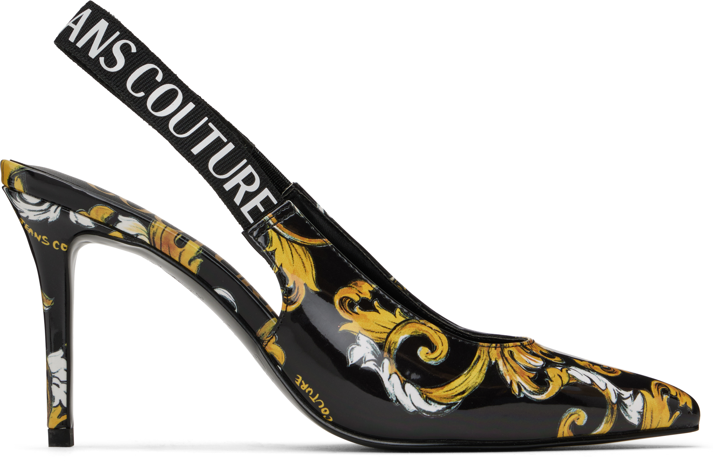 VERSACE JEANS COUTURE 虹色スリングバックヒール Versace Jeans Couture ウィメンズ シューズ | SSENSE 日本