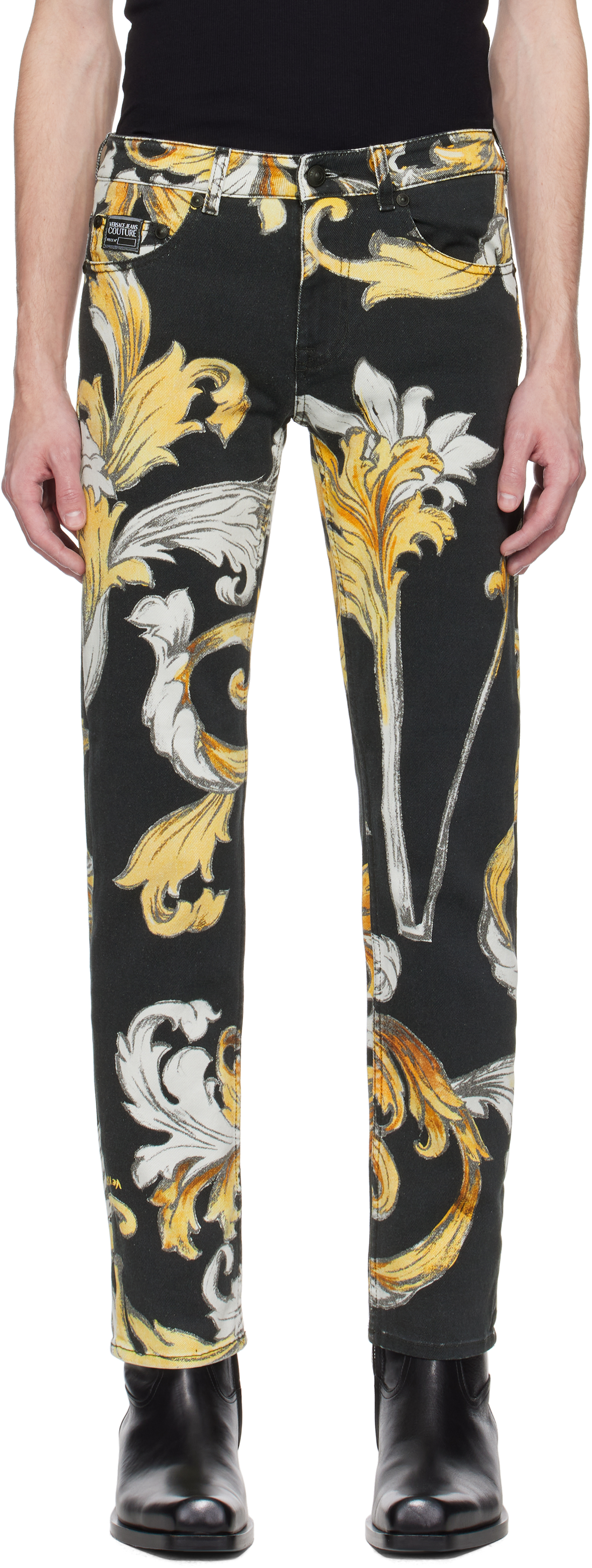 上品なブランド Men for jeans Couture Jeans Versace | Canada SSENSE ヴェルサーチ