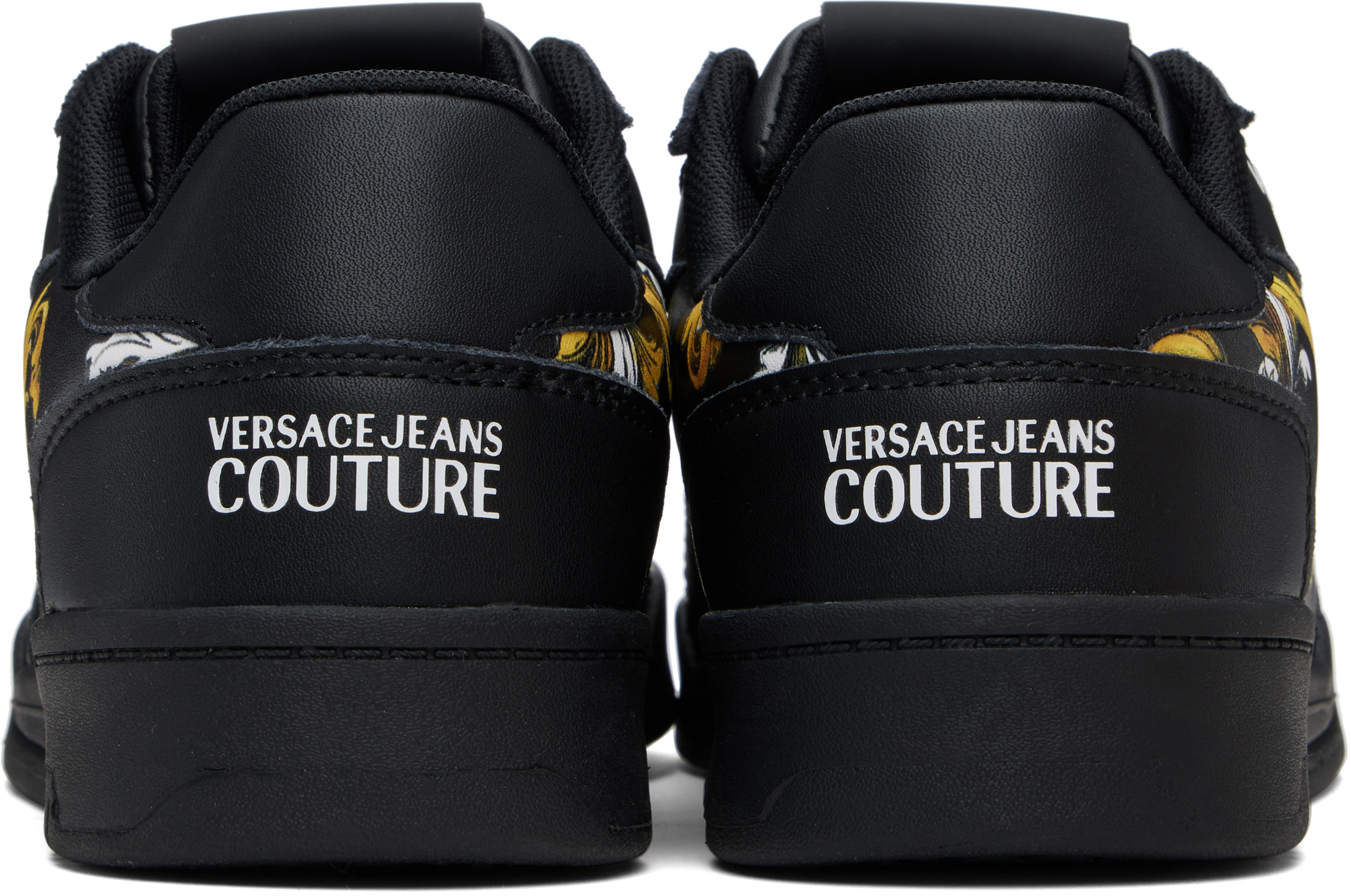 Versace Jeans Couture Sneakers Men Color Black In Eg89-black/gold
