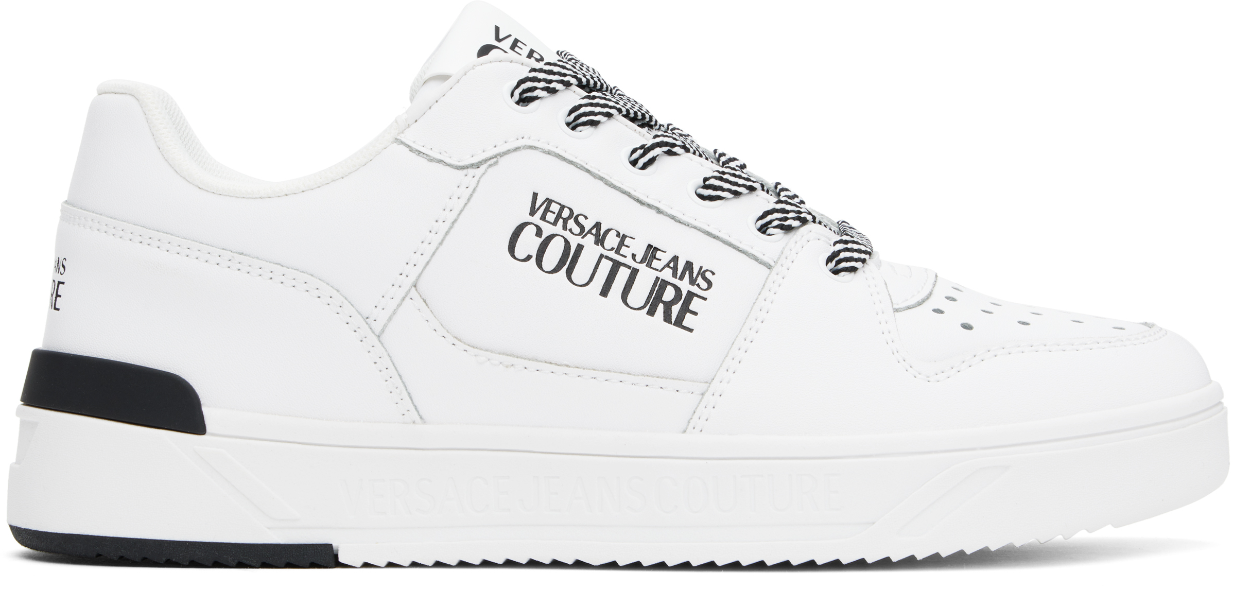 VERSACE JEANS COUTURE WHITE STARLIGHT SNEAKERS