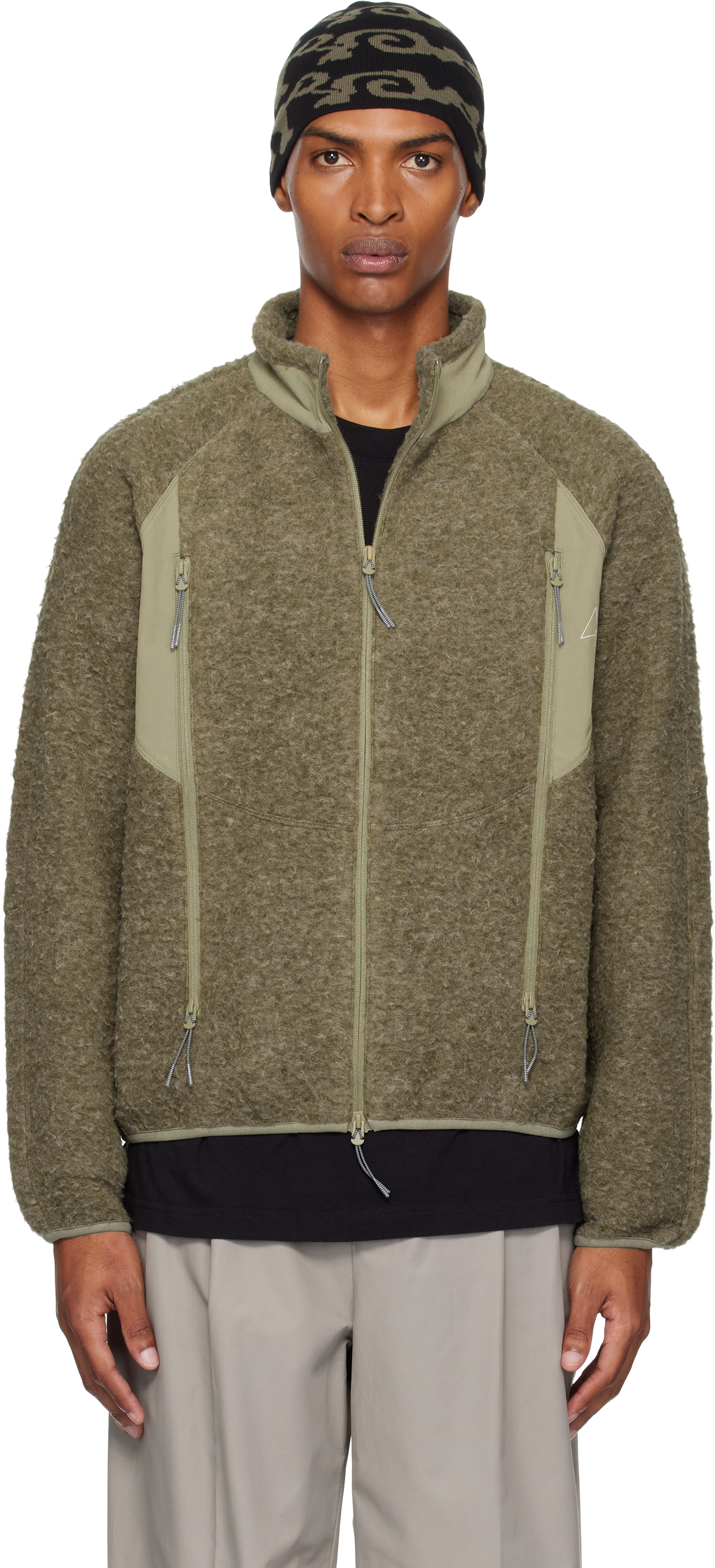 Green Polar Fleece Jacket