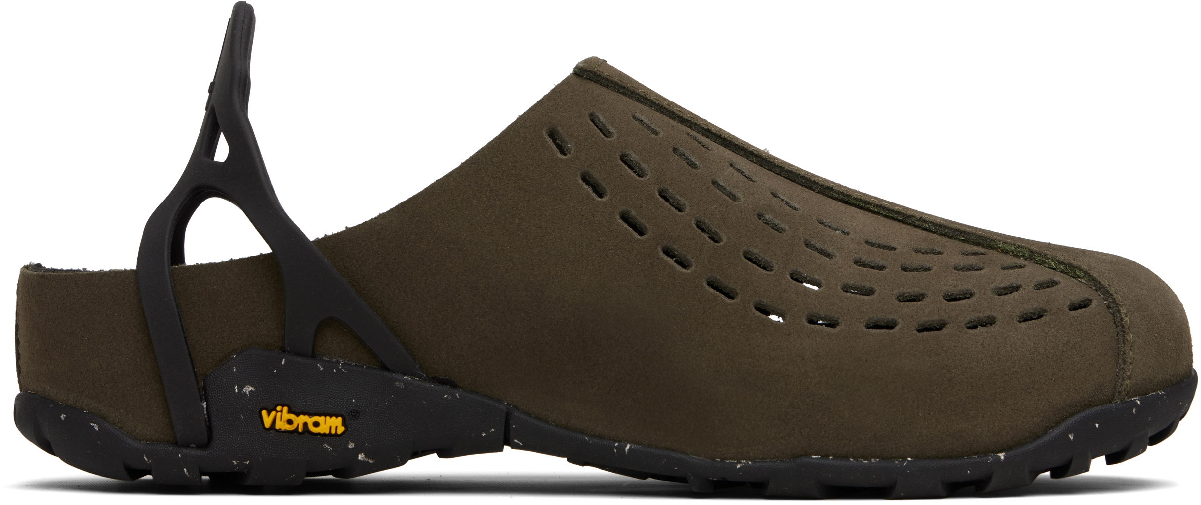 Khaki Fedaia Mules