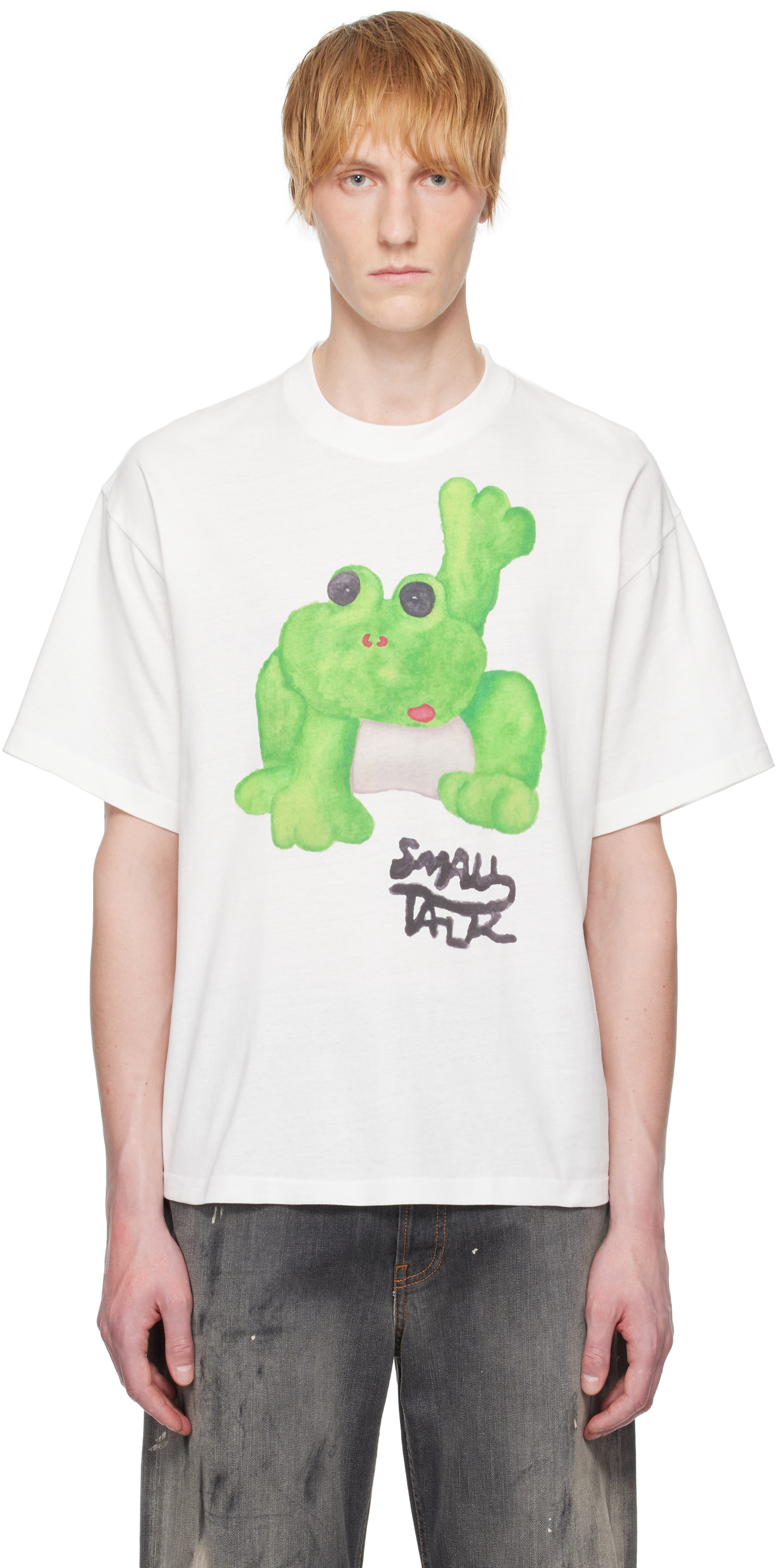 【関税込み】Small Talk Studio トープ Crinkle Tシャツ Small Talk Studioのトープ Crinkle Tシャツがセール中