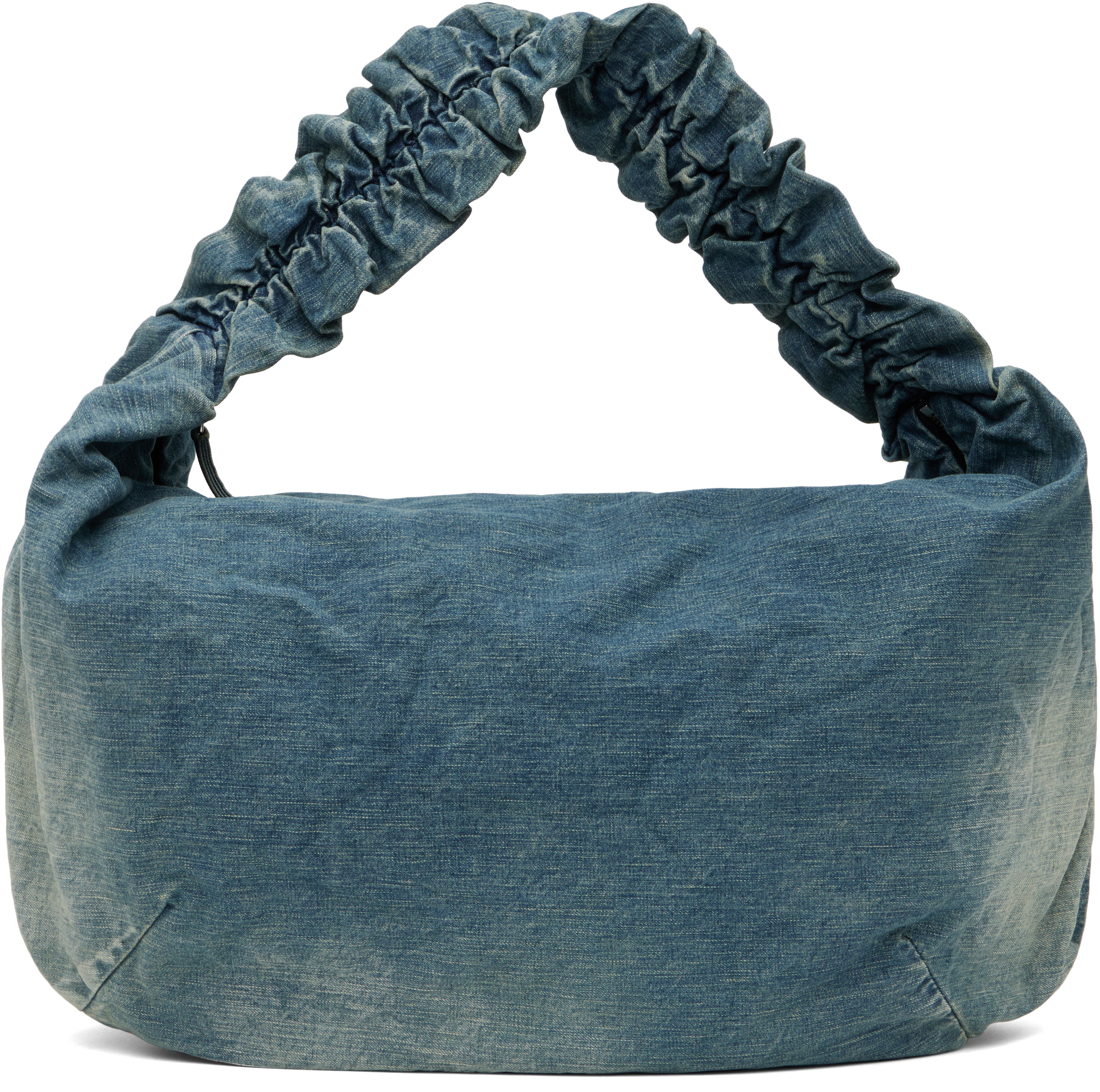 Blue Office Denim Tote