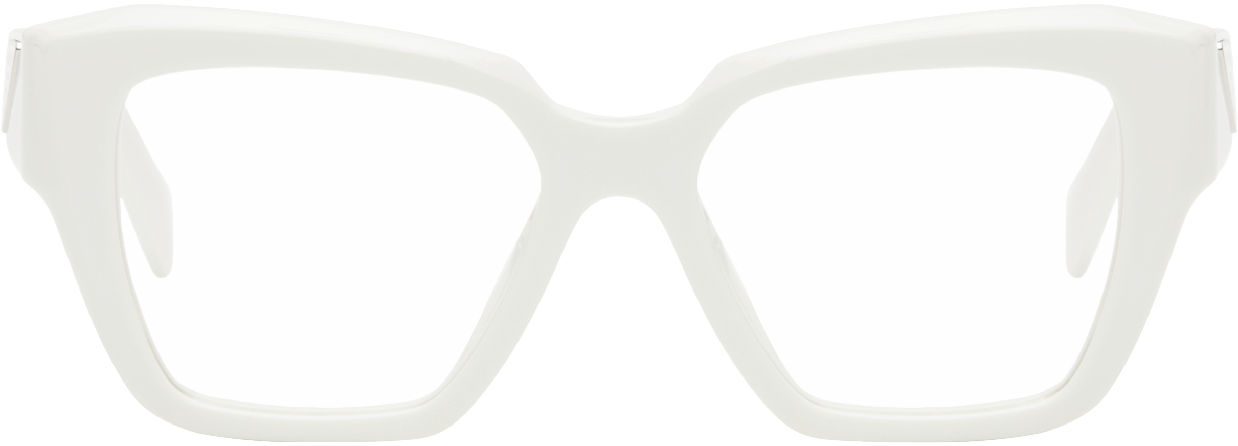 White Cat Eye Acetate Glasses