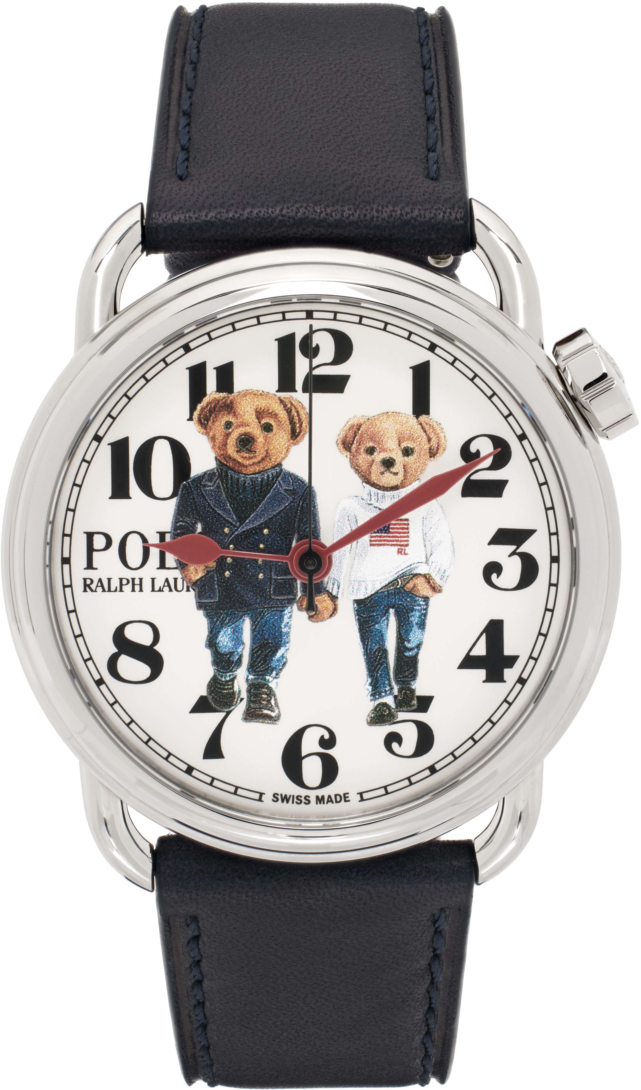 Polo Ralph Lauren ネイビー Bear Couple 腕時計 The Ralph Lauren Polo Bear Ralph & Ricky Bear Watch