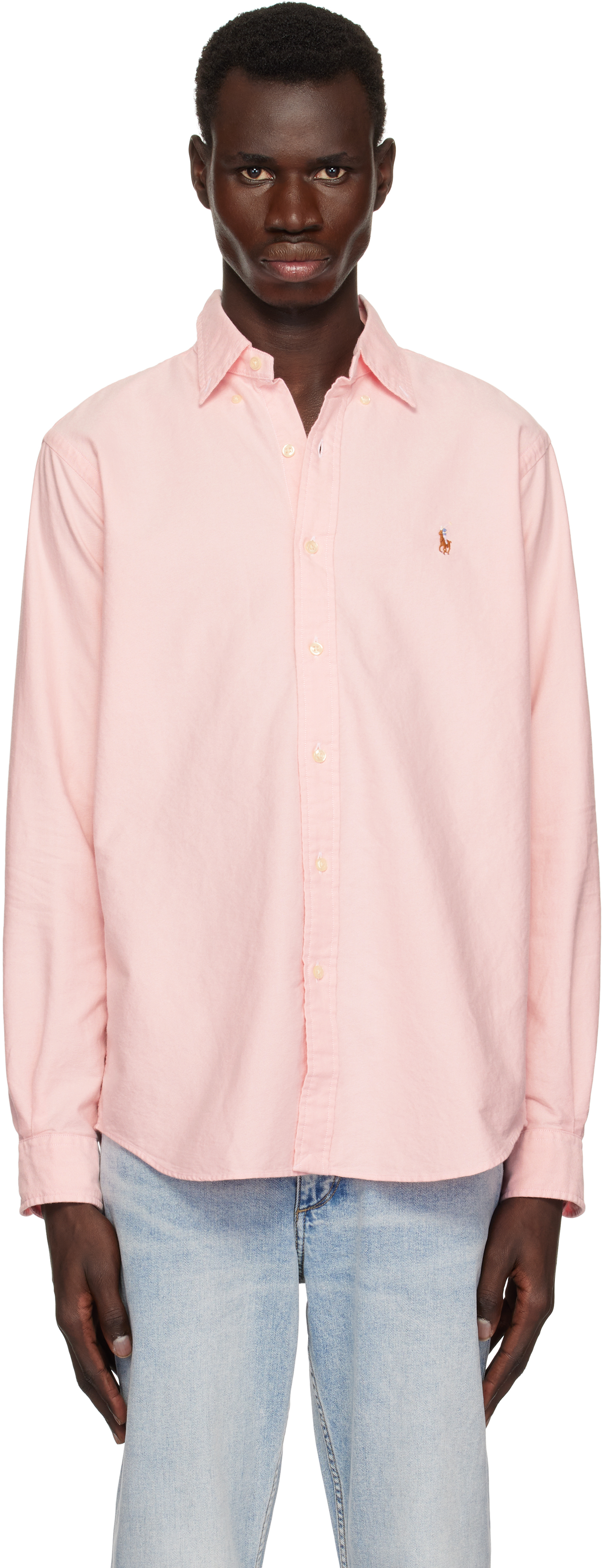 Pink Classic 'The Iconic Oxford' Shirt