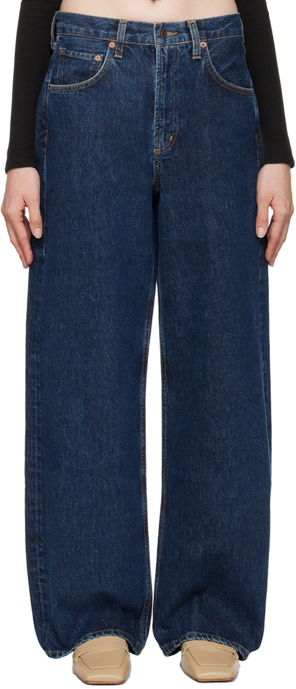 デニム・ジーパン AGOLDE 'Low Curve' jeans AGOLDE Low Curve Jeans in Pendulum Blue | Tusk