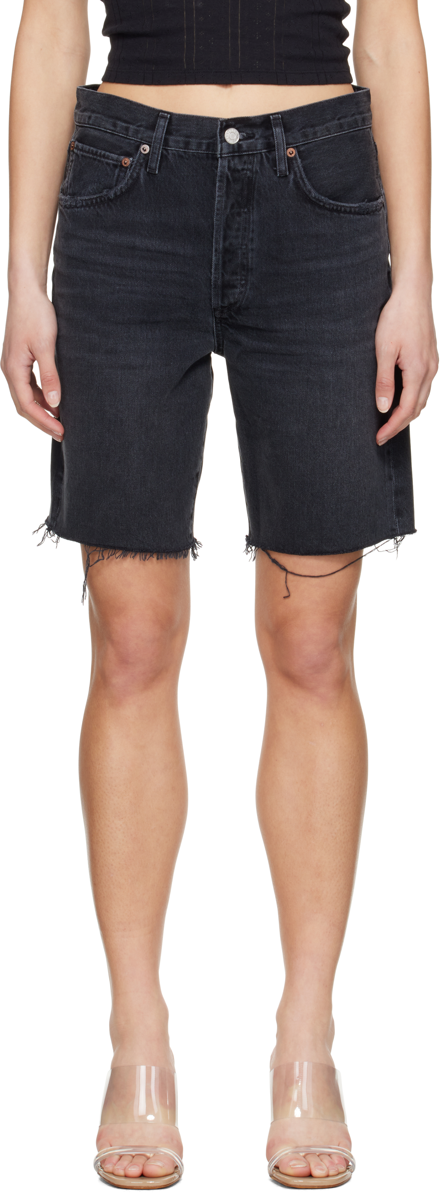 Agolde shorts for Women | SSENSE