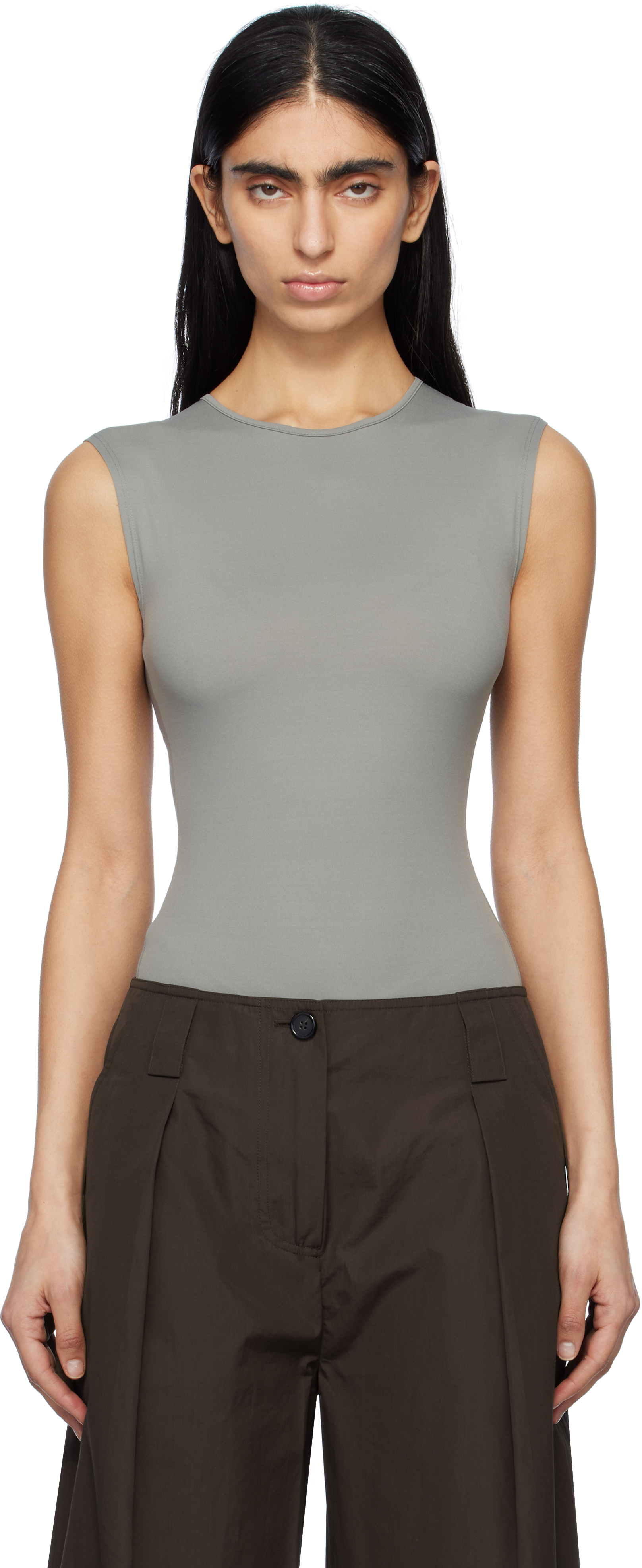 Gray Aura Bodysuit
