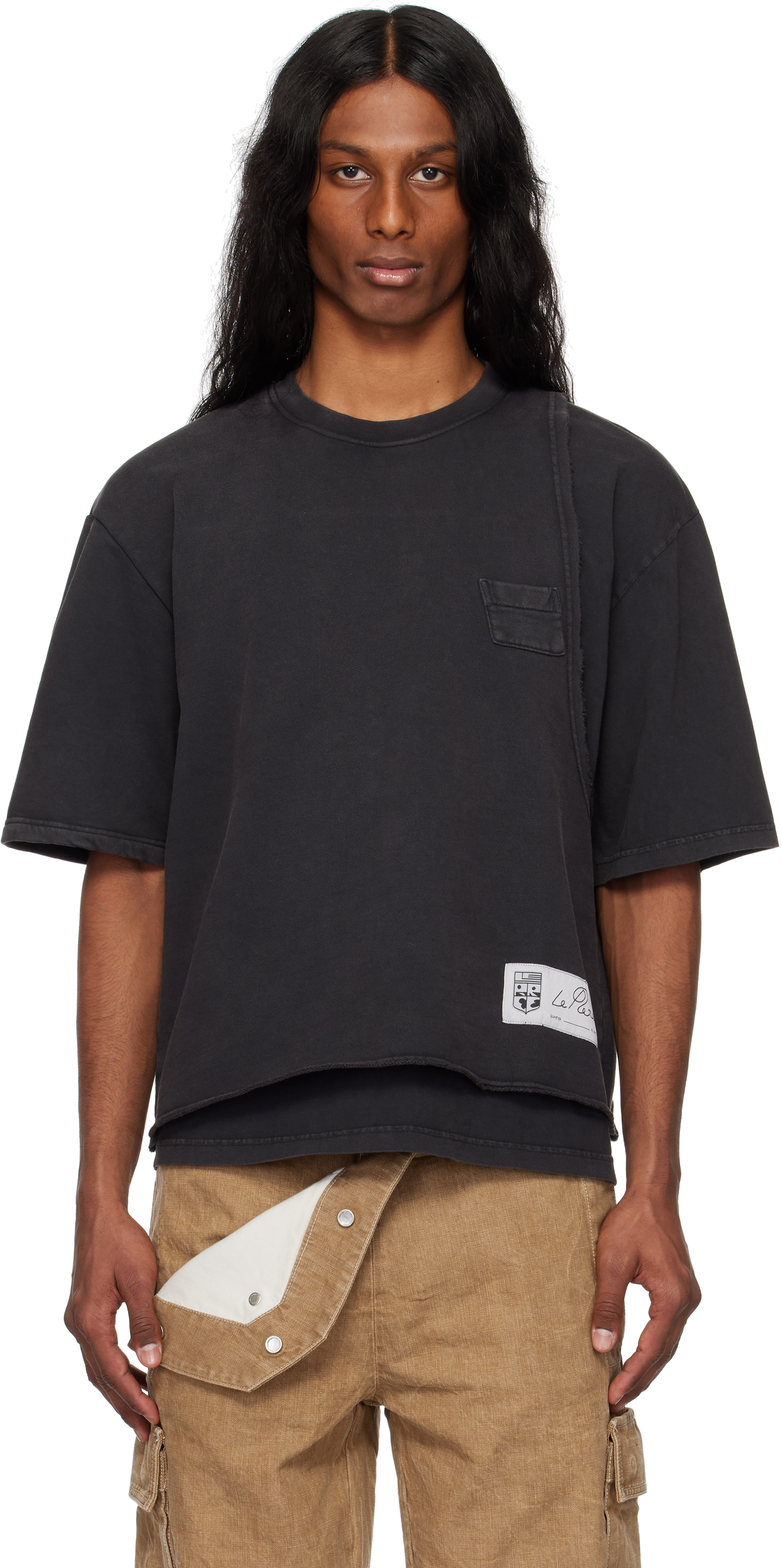 Black Torn T-shirt