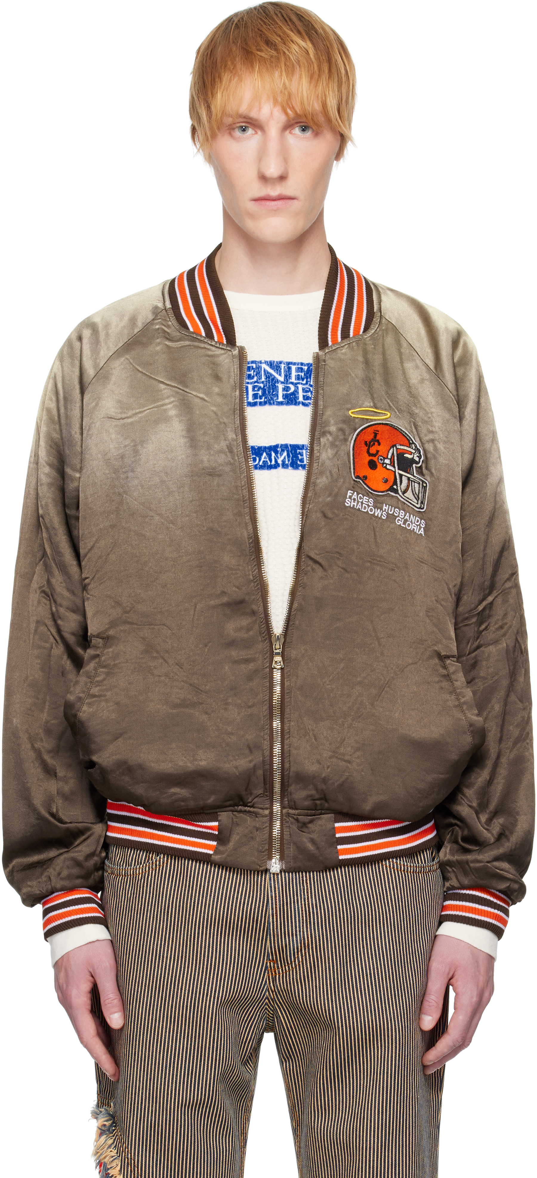 Brown Cassavettes Bomber Jacket
