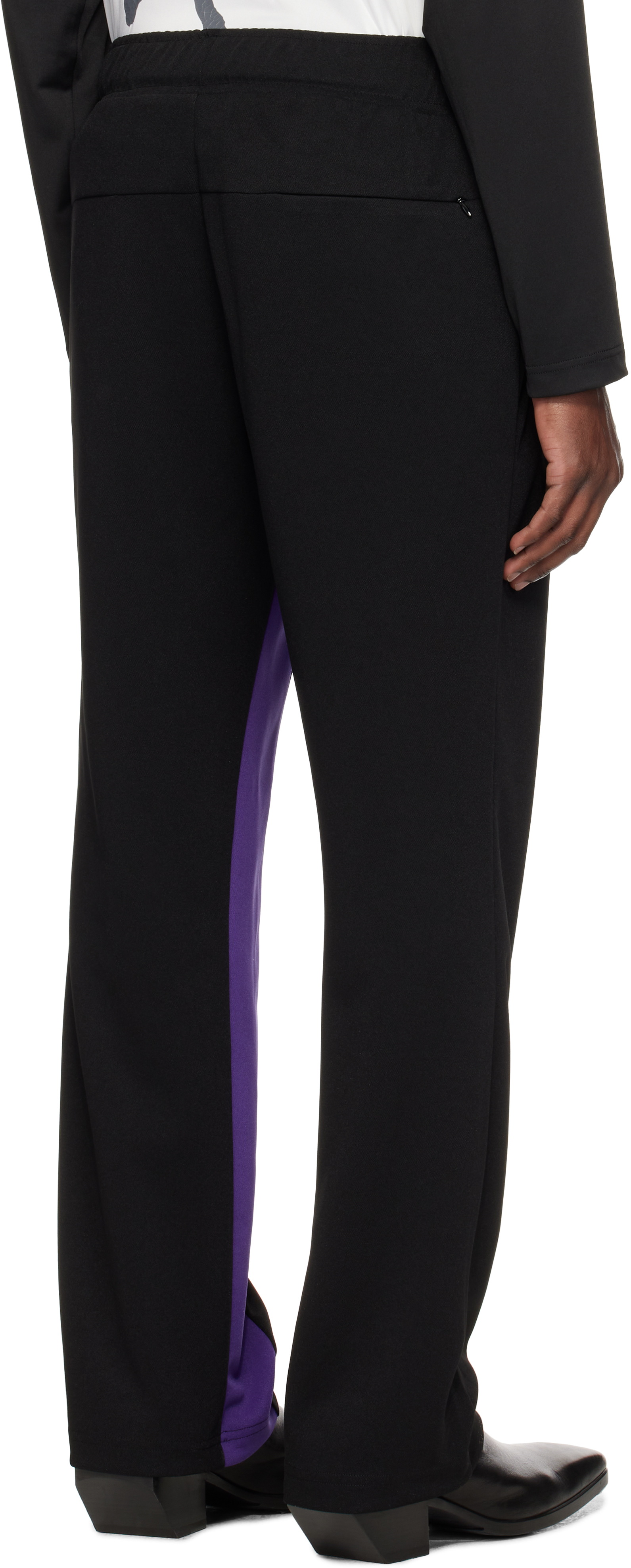 Kusikohc Black Suite Track Pants In Black