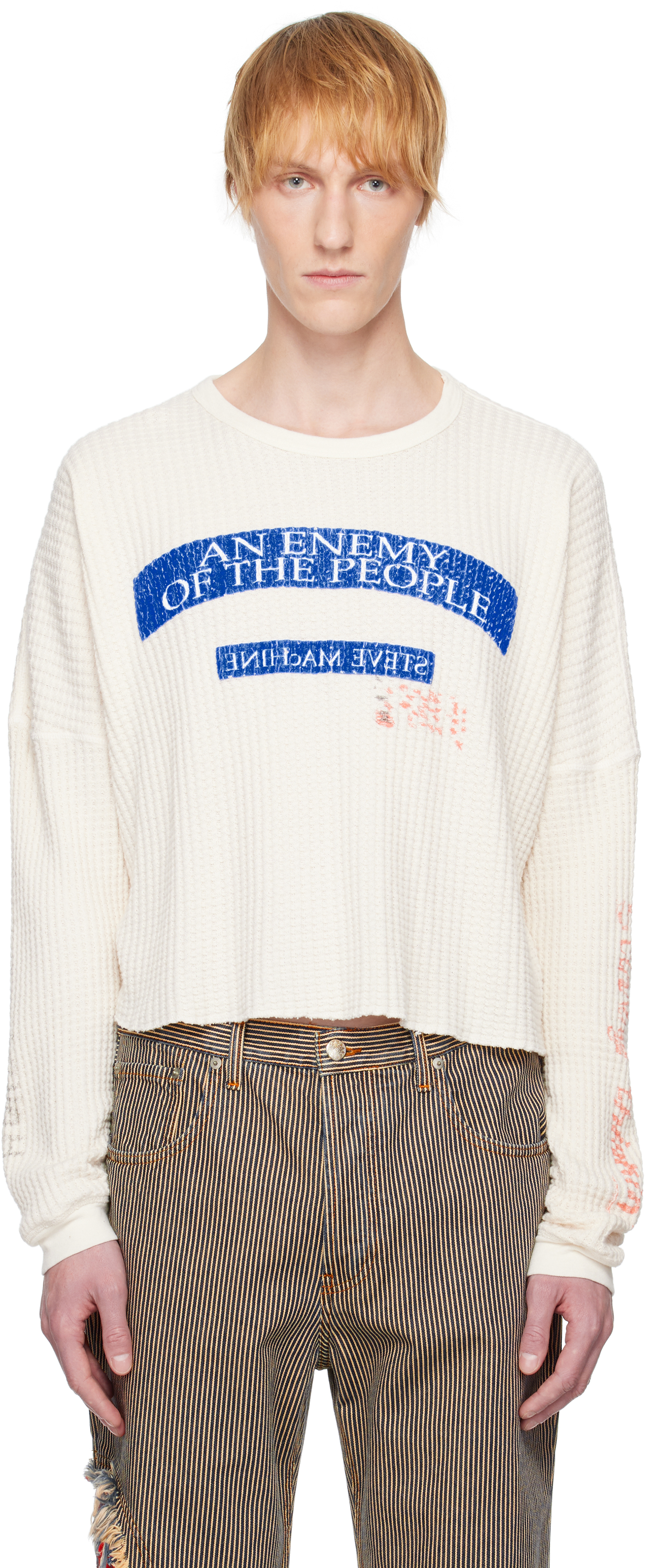 PALY OFF-WHITE STEVES THERMAL T-SHIRT