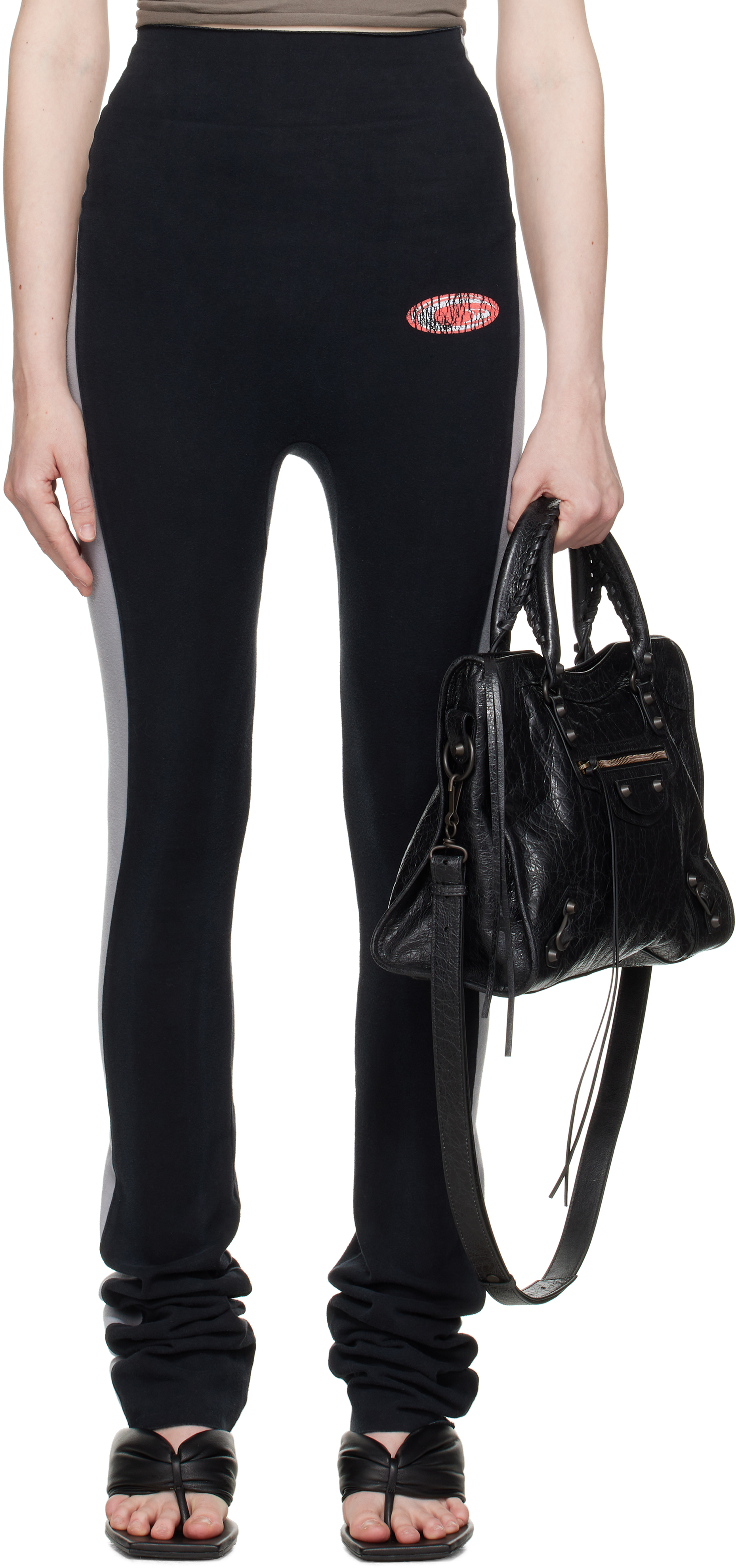 Black & Gray Coast Leggings