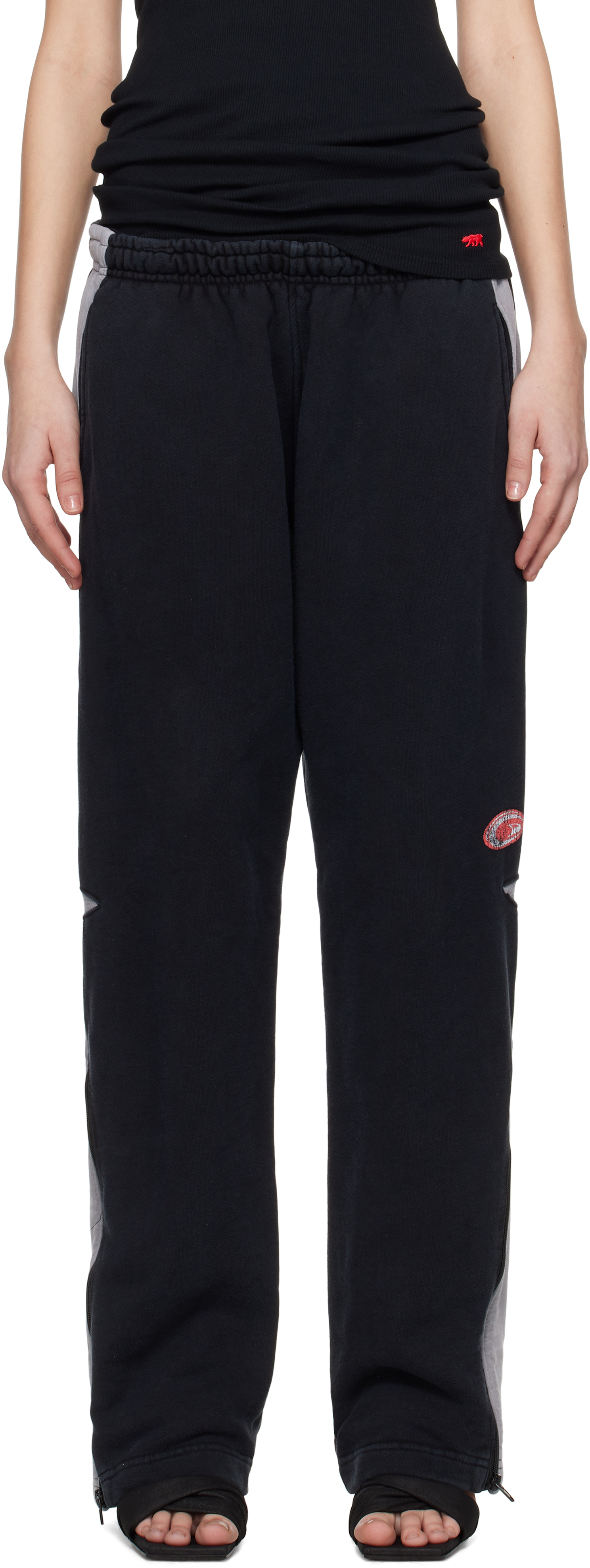 【関税込み】Greg Ross ブラック Coast スウェットパンツ Greg Rossのブラック Coast スウェットパンツがセール中