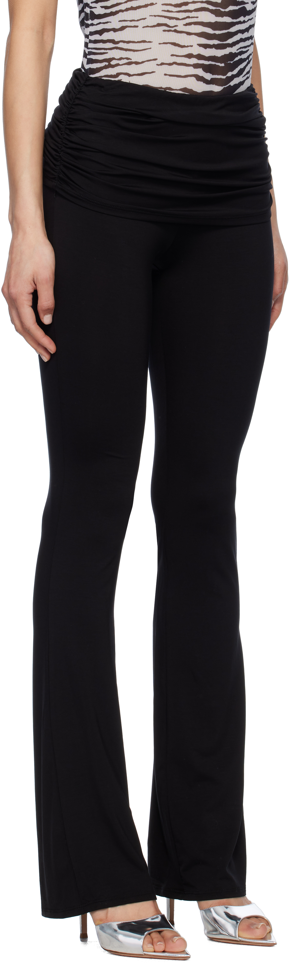 MIAOU BLACK ALANA TROUSERS