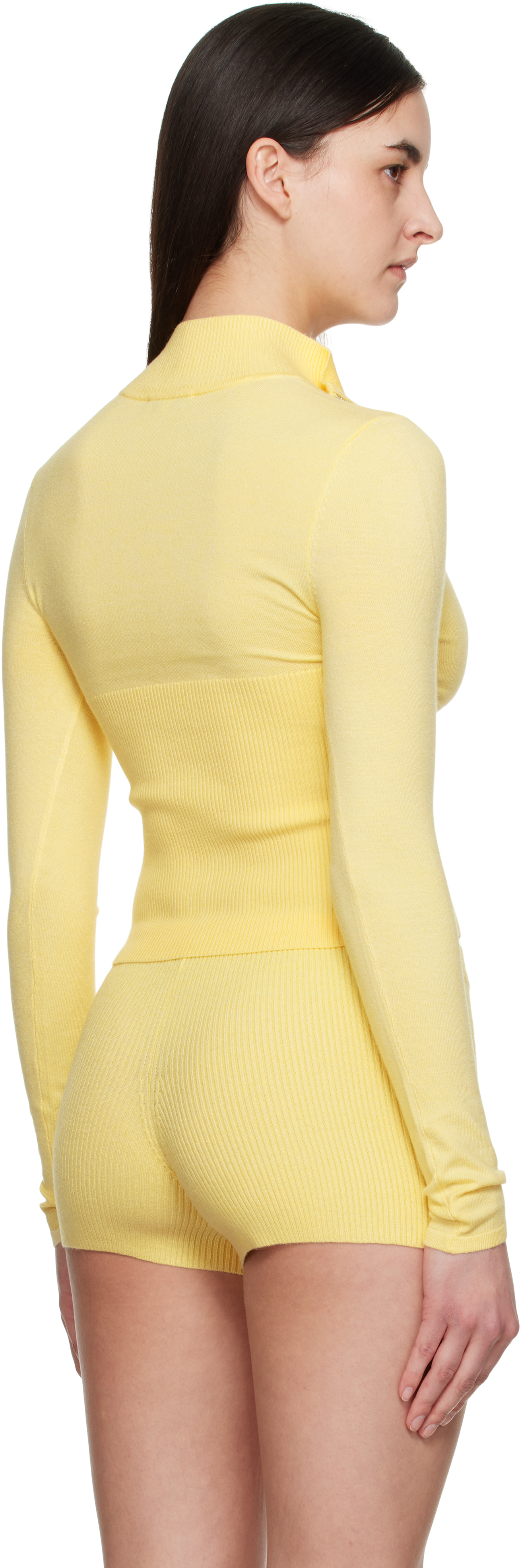 Miaou Yellow Vlad Sweater In Butter