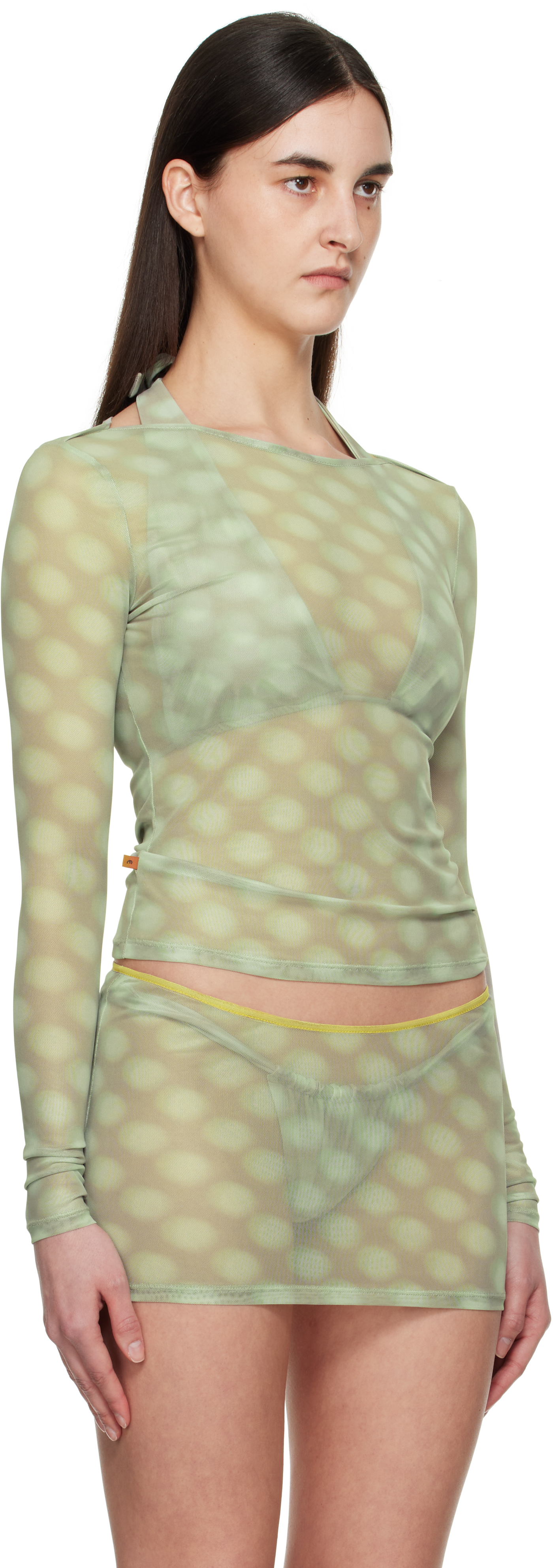 MIAOU GREEN AMELIA T-SHIRT 