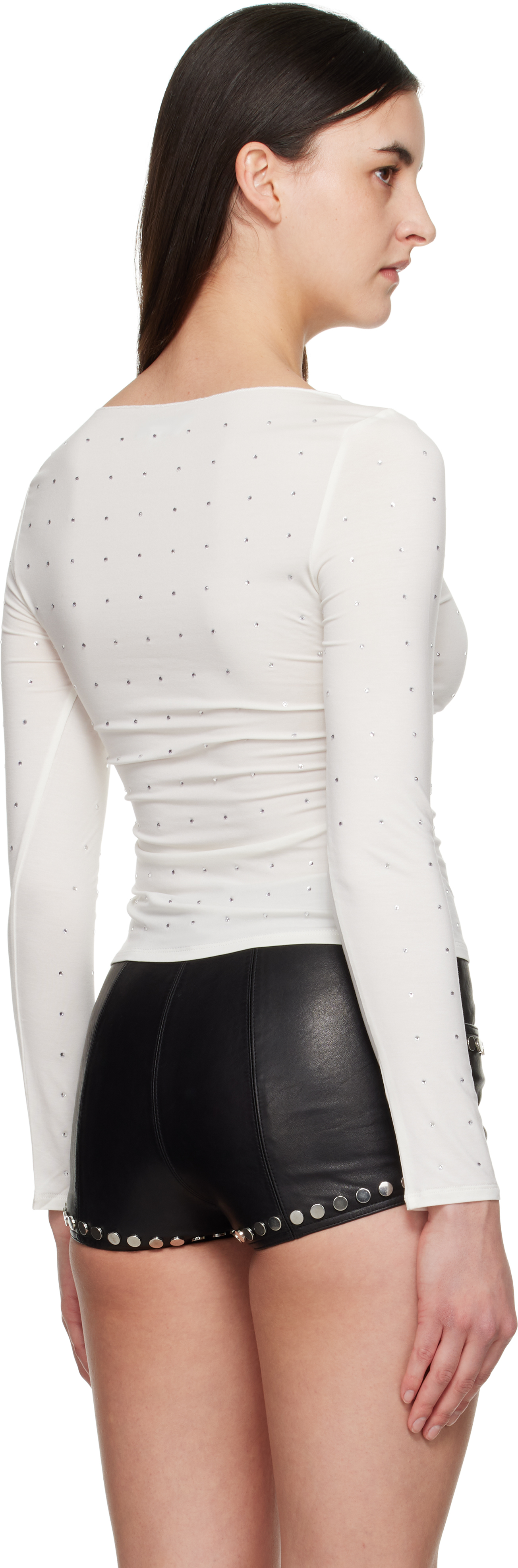 MIAOU WHITE AMELIA T-SHIRT 