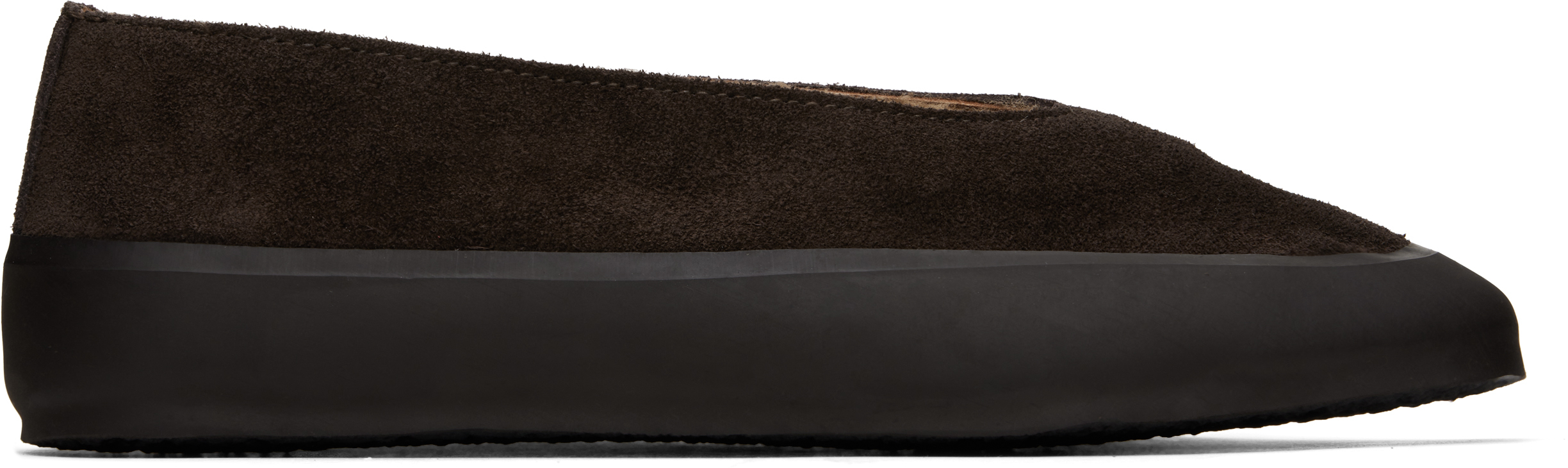 【関税込み】Le Monde Beryl ブラウン Apres Sci スリッポン Le Monde Beryl: Brown Apres Sci Slip-on Loafers | SSENSE