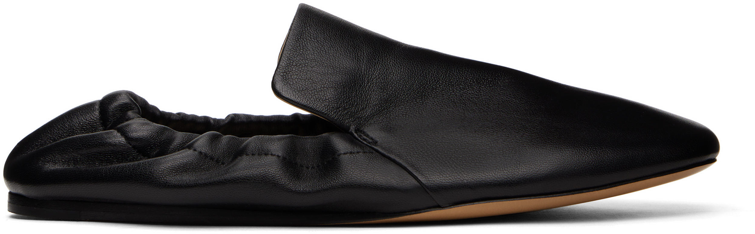 Black Leather Loafers