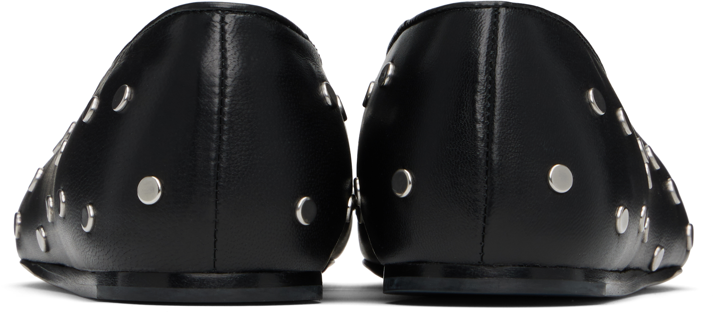 LE MONDE BERYL BLACK REGENCY SLIPPER BALLERINA FLATS