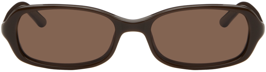 Brown Code Sunglasses