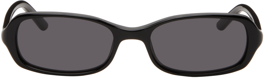 Shop Chimi Black Code Sunglasses In Solid Black