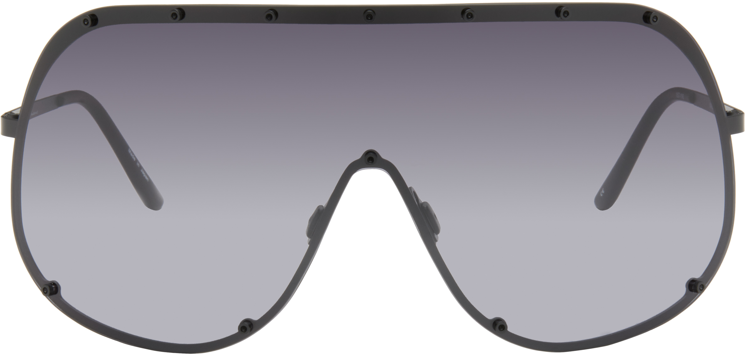 Black Shield Sunglasses